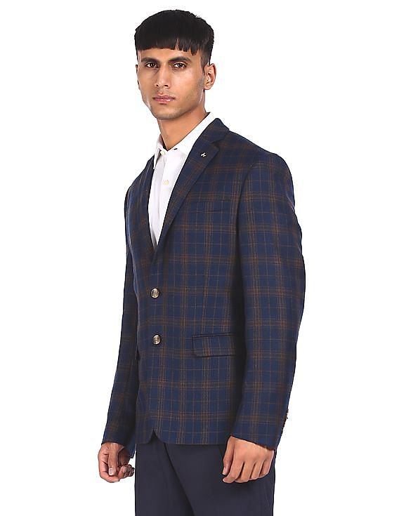 【addsore】Lapoel Check Blazer Jacket ★ addsore】Lapoel Check Blazer Jacket ☆