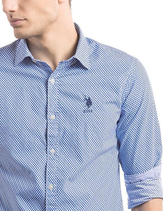 us polo tailored fit shirts