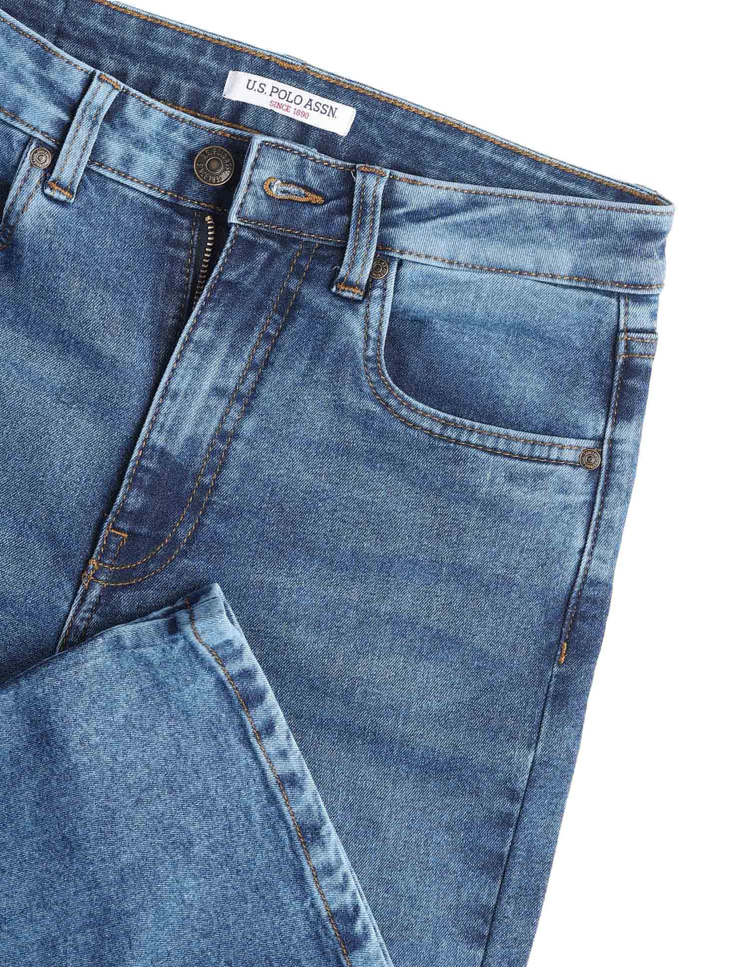 U.S. Polo Assn. Women High Rise Extreme Flare Fit Jeans