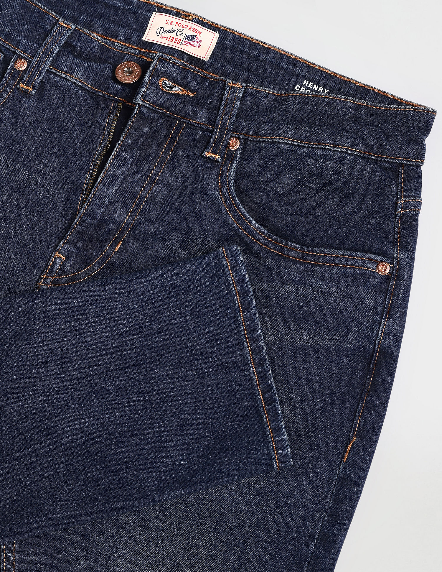 U.S. Polo Assn. Denim Co. Henry Cropped Fit Jeans