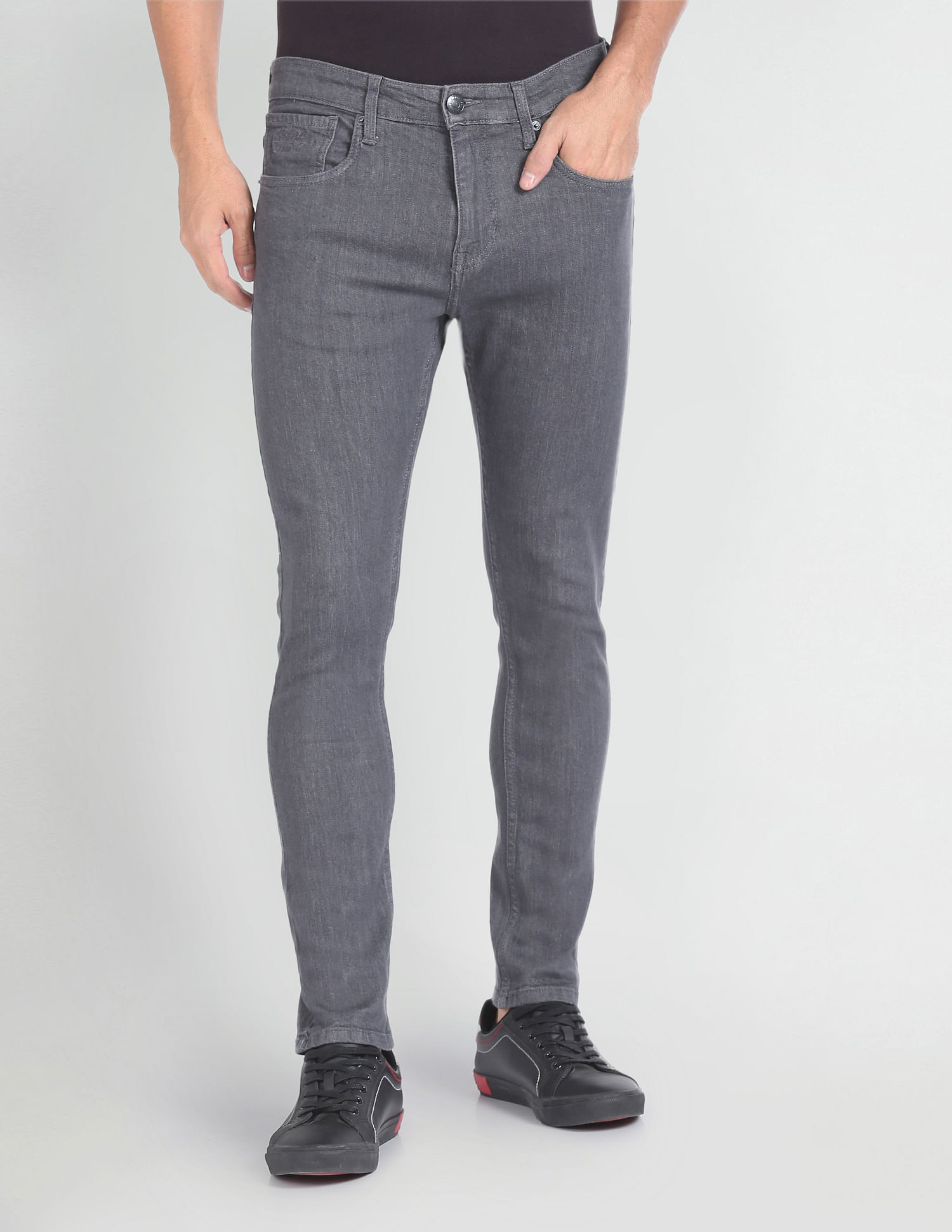 U.S. Polo Assn. Denim Co. Henry Cropped Fit Grey Jeans