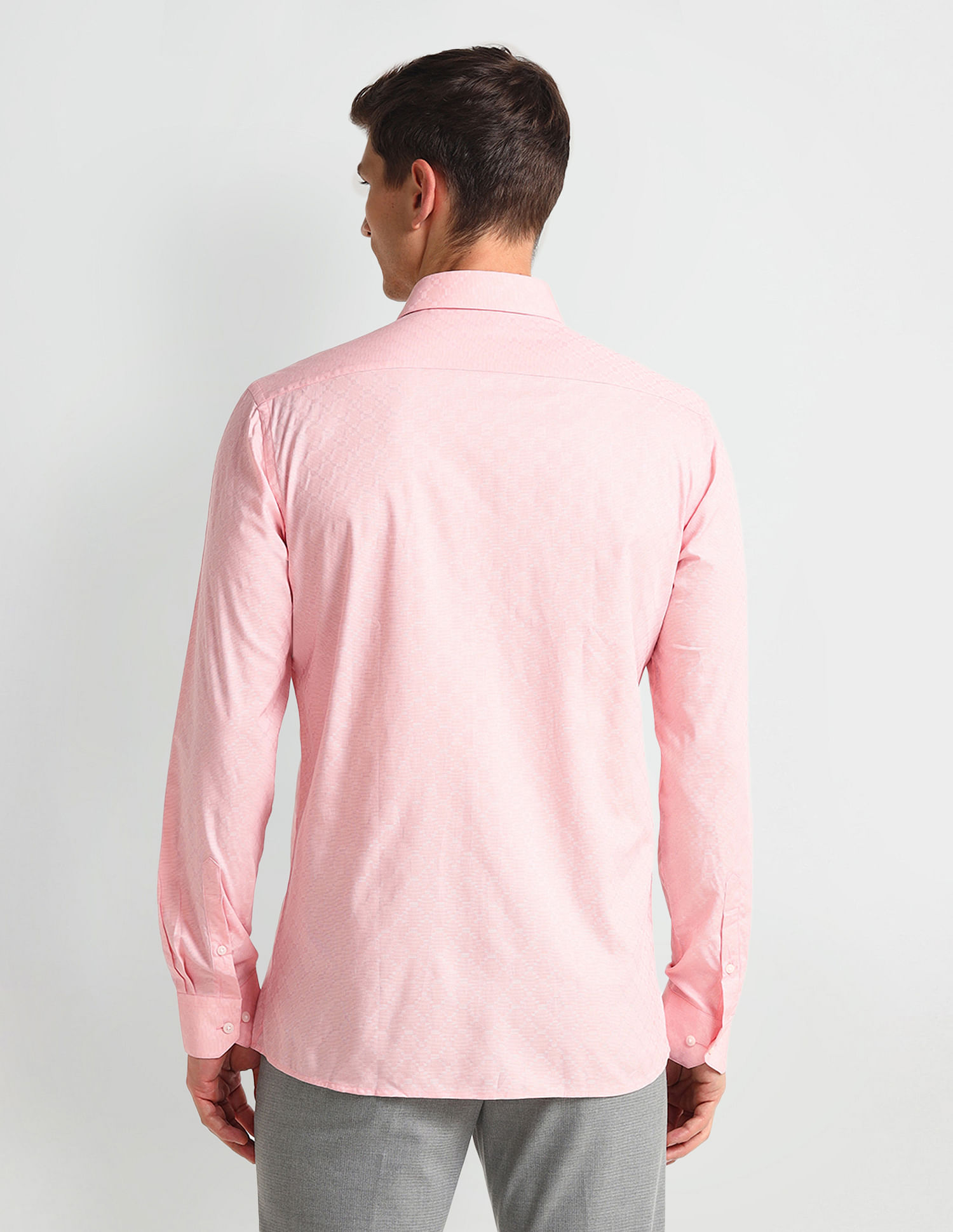 Arrow Manhattan Slim Fit Dobby Shirt