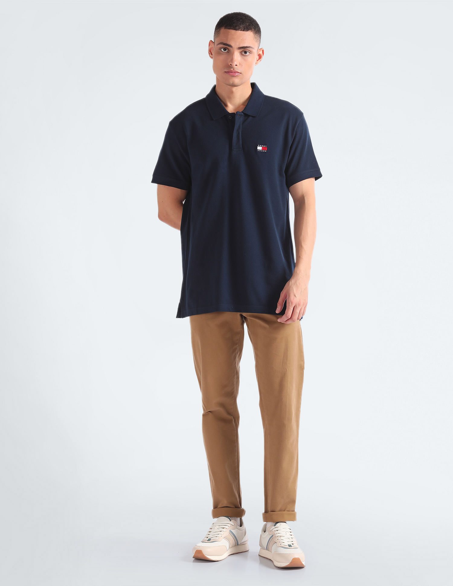 Tommy Hilfiger Transitional Cotton Logo Polo Shirt