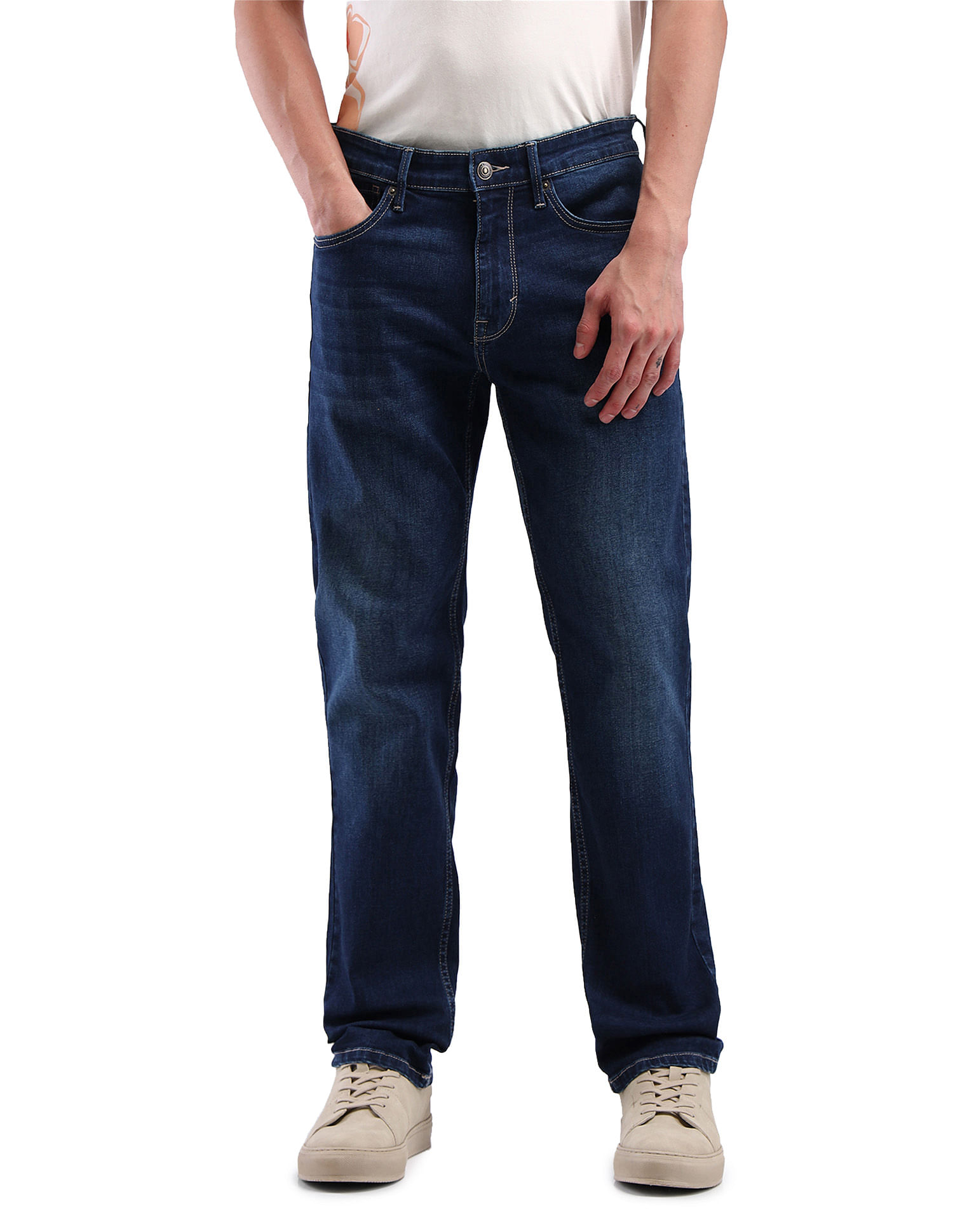 Flying Machine Freddie Slim Straight Fit Jeans