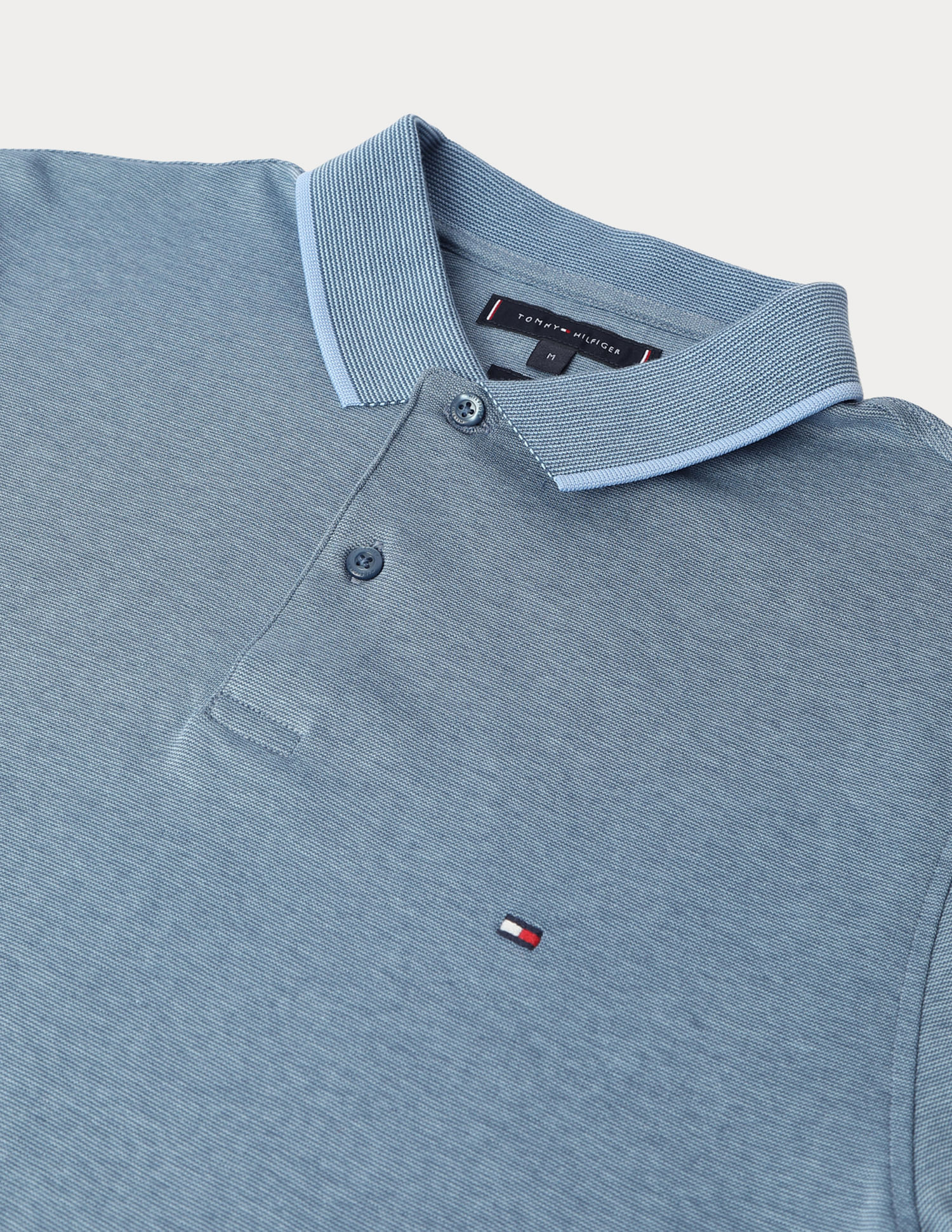 Tommy Hilfiger Two Tone Interlock Polo Shirt