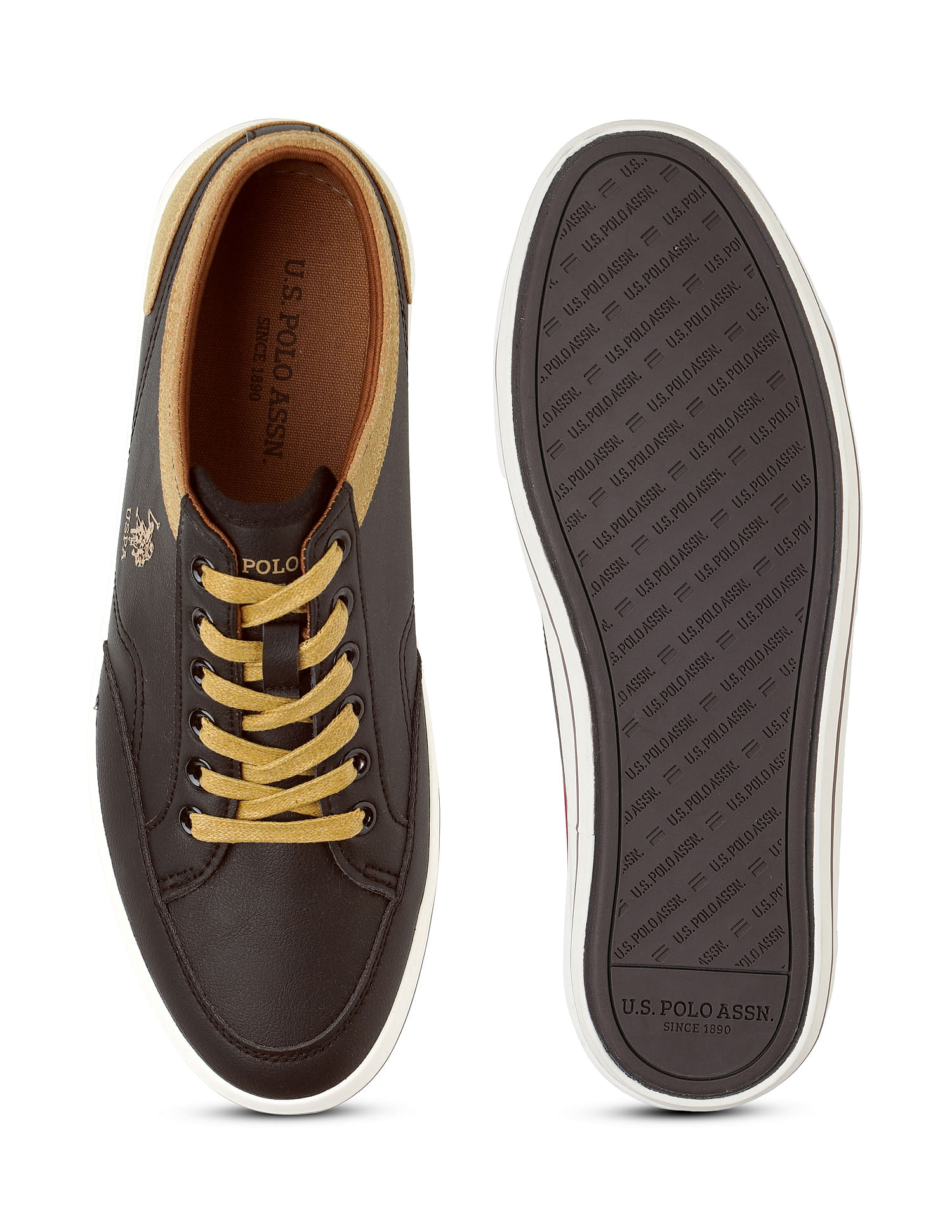 U.S. Polo Assn. Men Monton 9.0 Colourblocked Sneakers