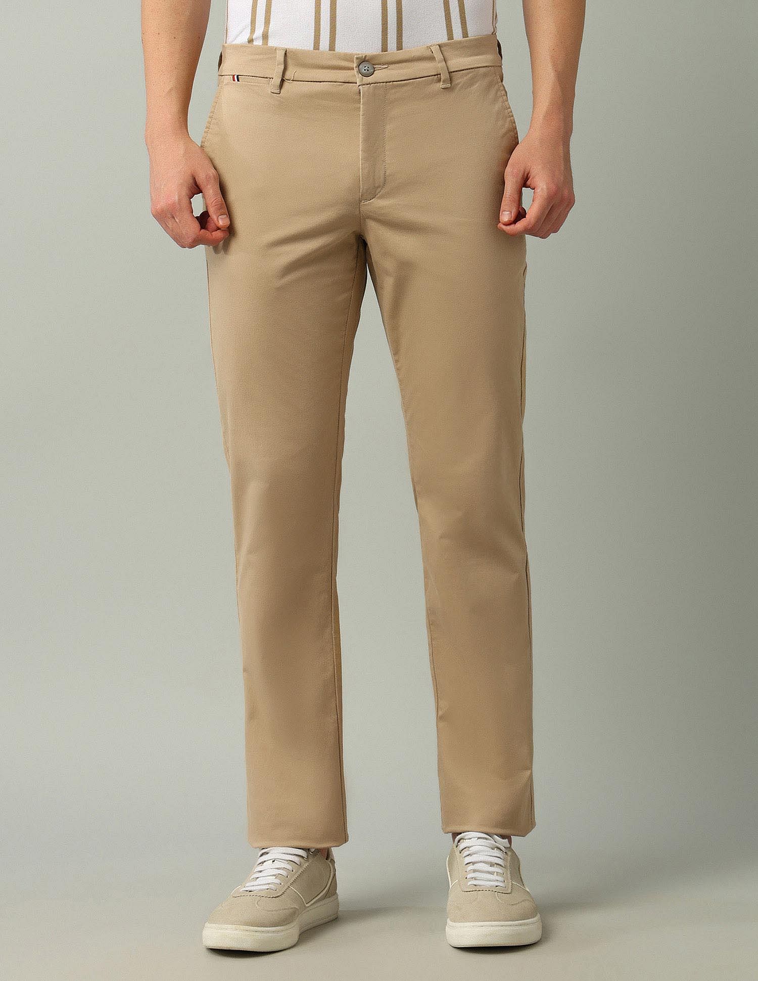 Arrow Sport AutoFlex Solid Twill Trousers