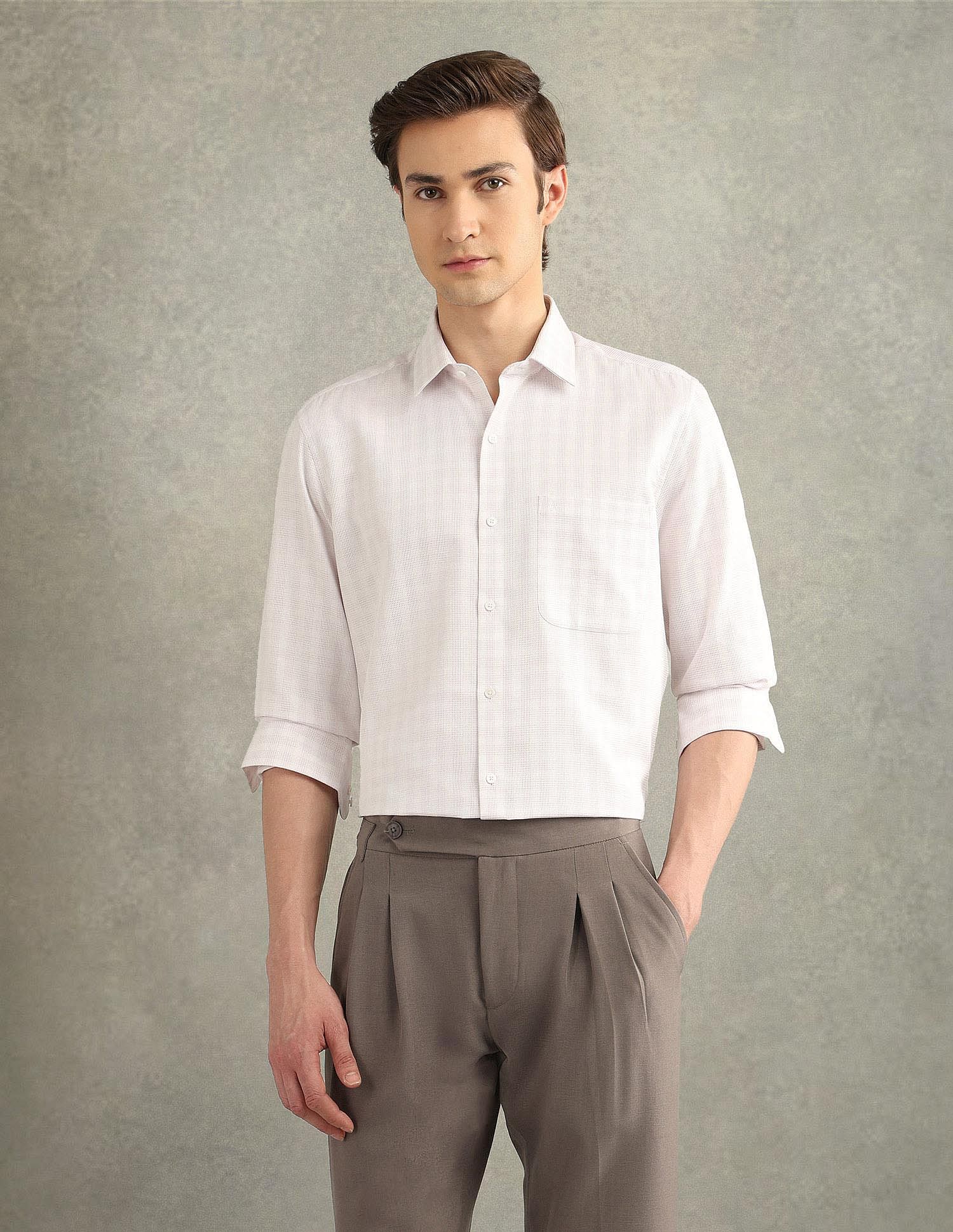 Arrow Pure Cotton Italian Elegance Shirt