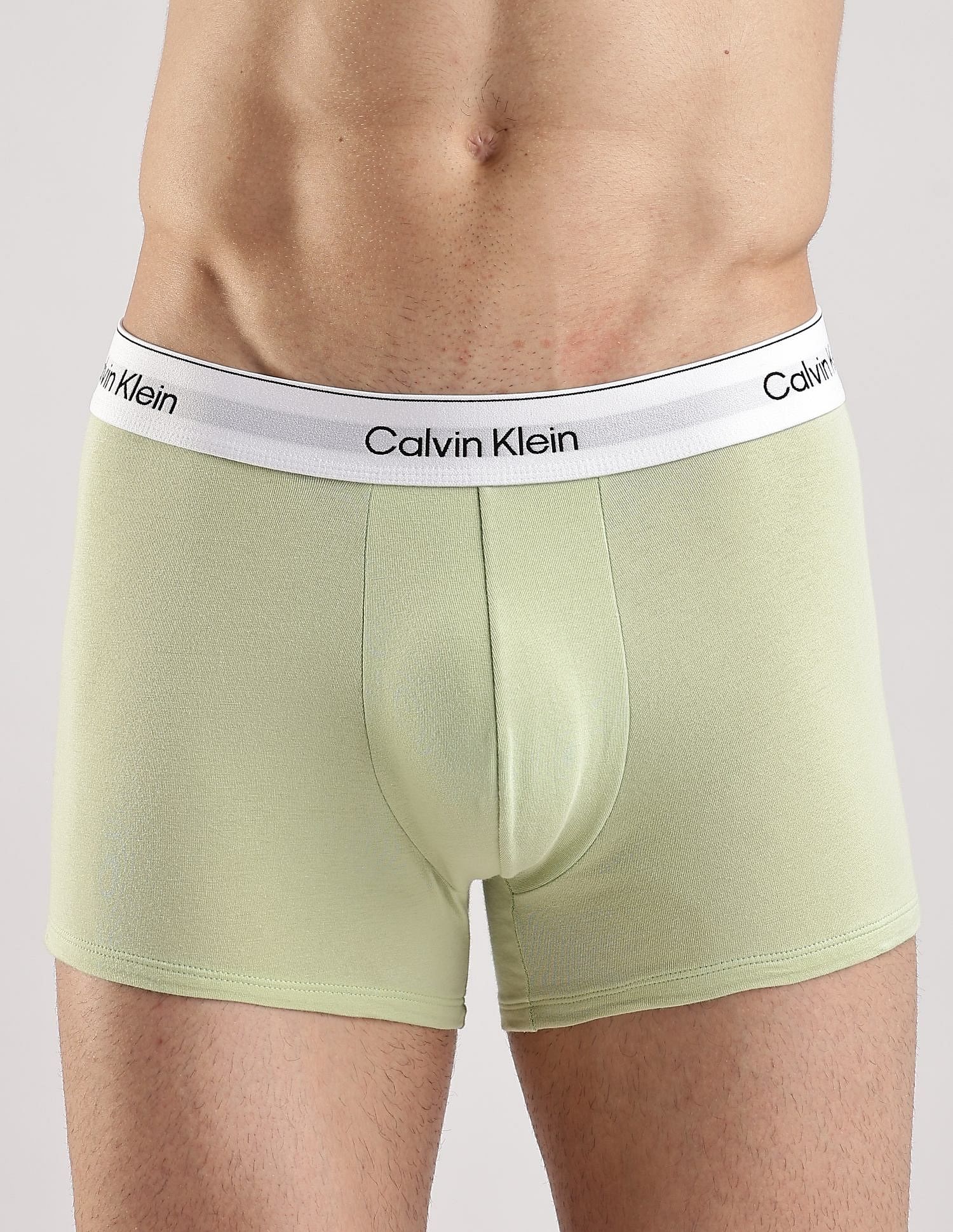 Calvin Klein Underwear Multi-Coloured Solid Low Rise Trunk - Pack Of 3