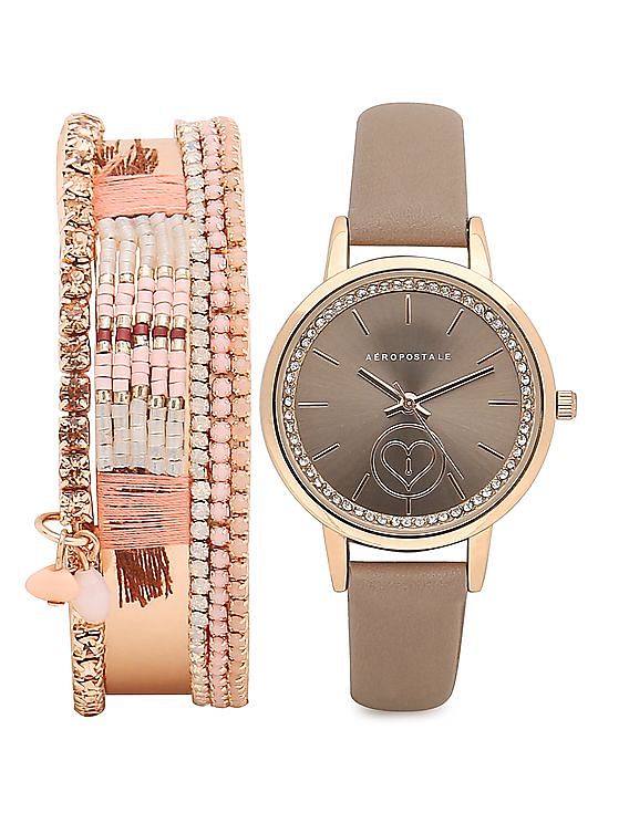 Aeropostale Analogue Watch With Bracelets
