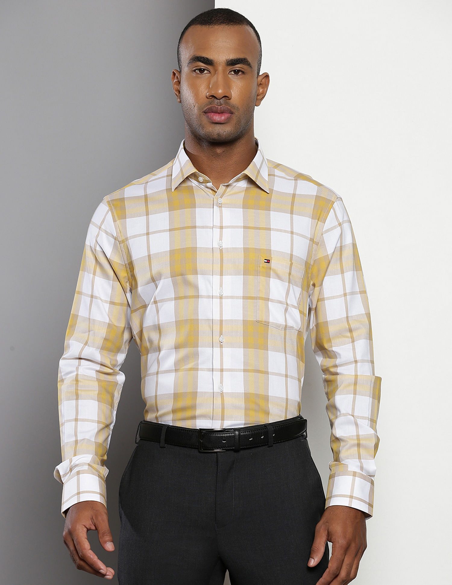 Tommy Hilfiger Plaid Check Formal Shirt