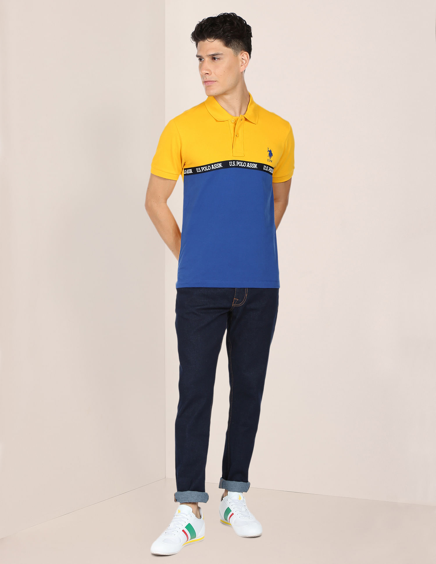 U.S. Polo Assn. Logo Tape Polo Shirt