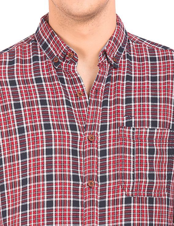 Flying Machine Slim Fit Check Shirt