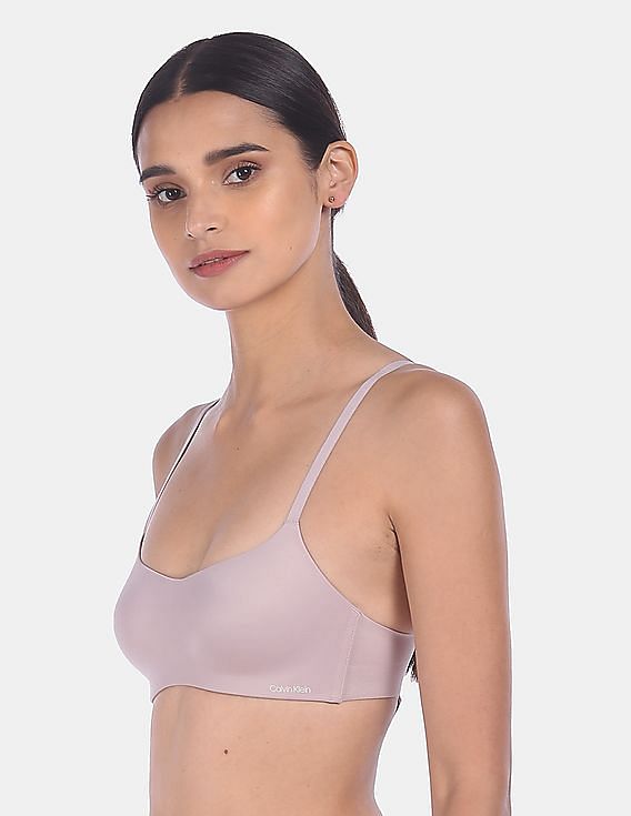 Liquid Touch Lightly Lined Perfect Coverage Bra - CALVIN KLEIN