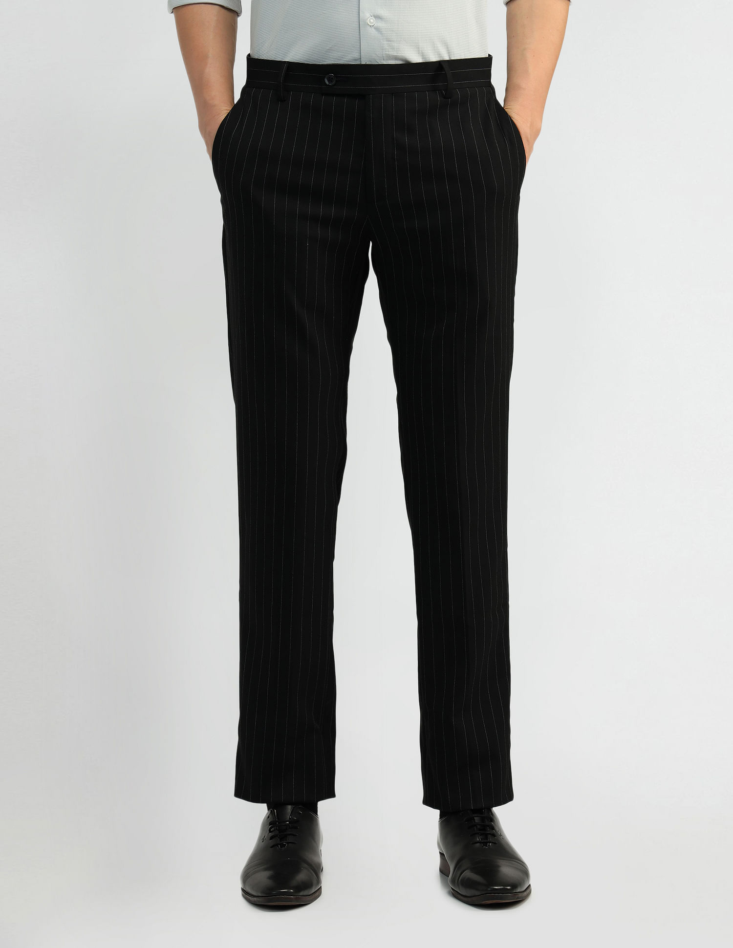 Arrow Mid Rise Tapered Fit Trousers