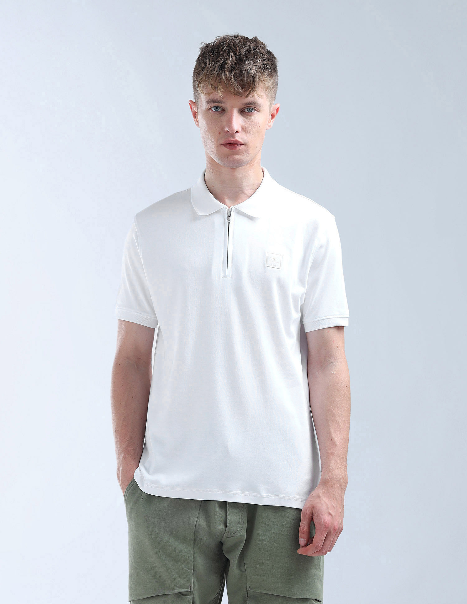 Flying Machine Pure Cotton Essentials Polo Shirt