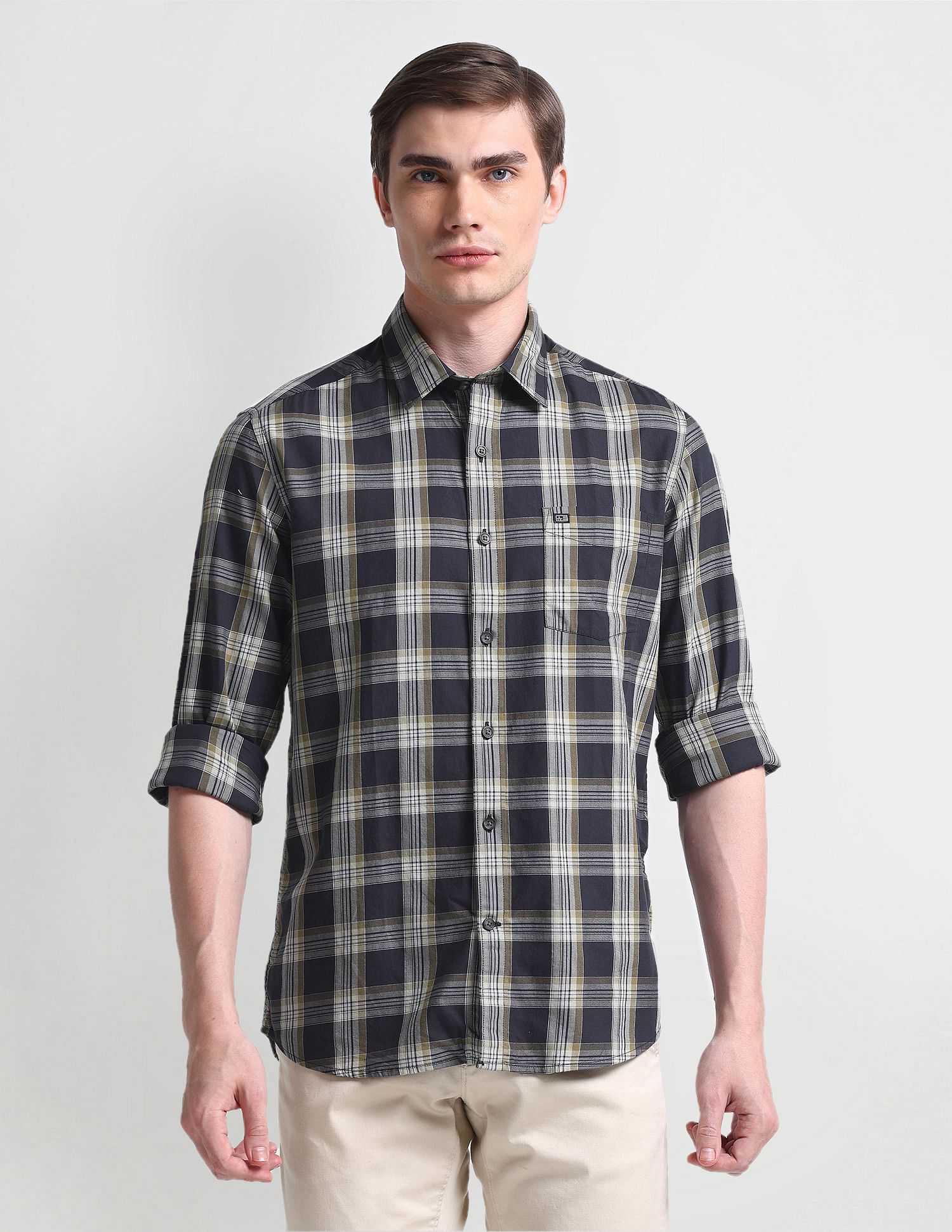 Arrow Sport Slim Fit Twill Shirt