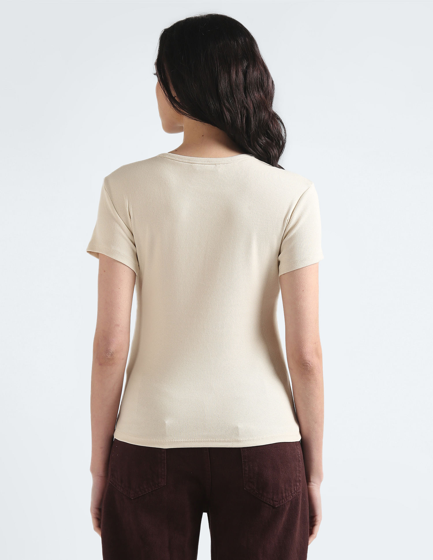 Tommy Hilfiger Slim Fit Essential Ribbed T-Shirt
