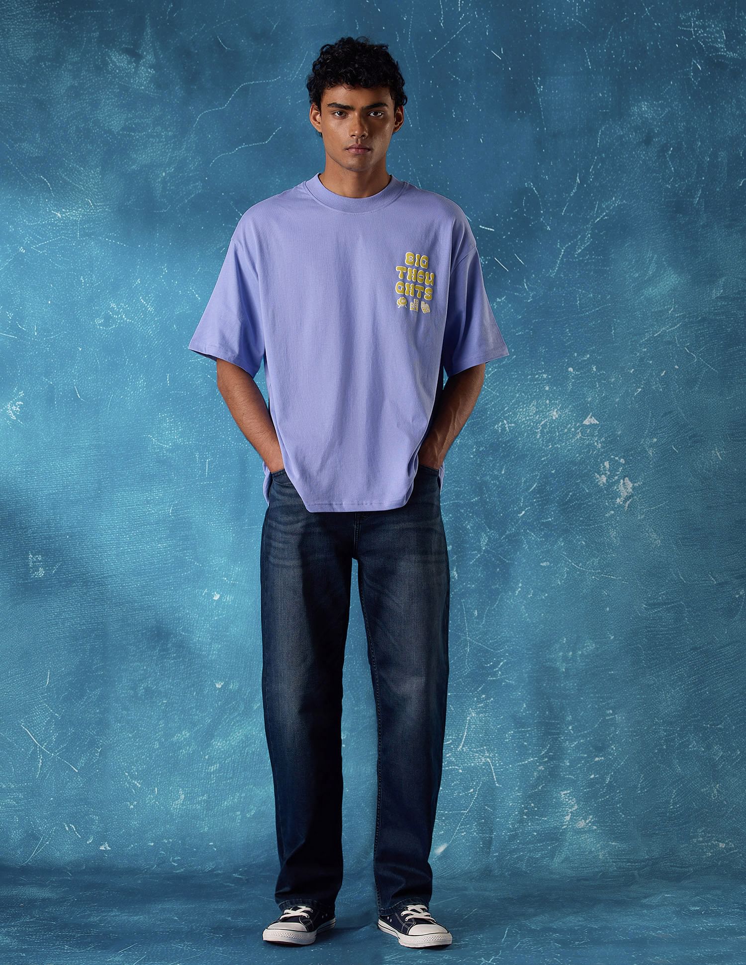 Flying Machine Men Cobain 90's Loose Fit Jeans