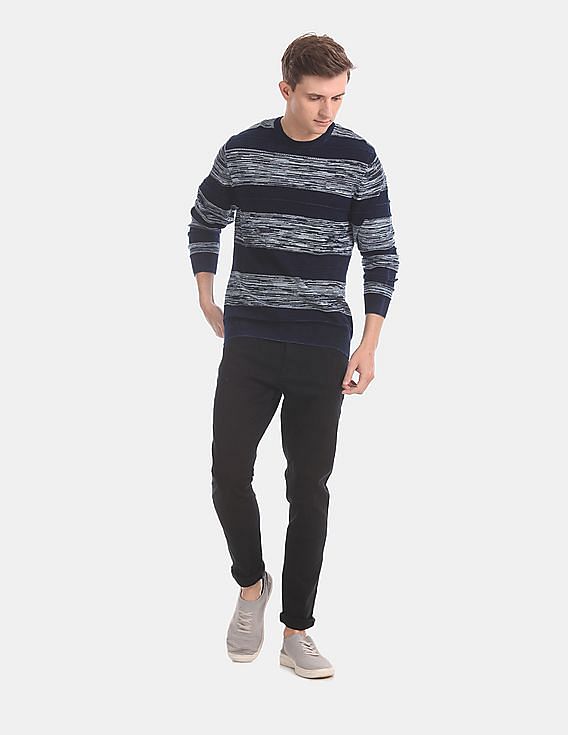 Aeropostale Black Slim Fit Mid Rise Jeans