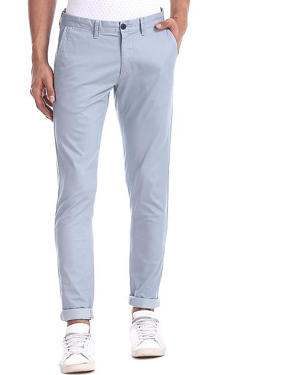 U.S. Polo Assn. Austin Trim Regular Fit Printed Trousers