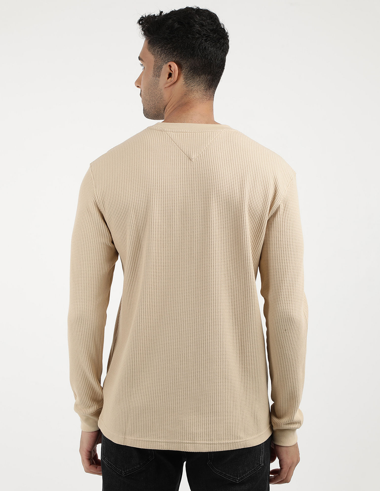 Tommy Hilfiger Regular Waffle Long Sleeve T-Shirt