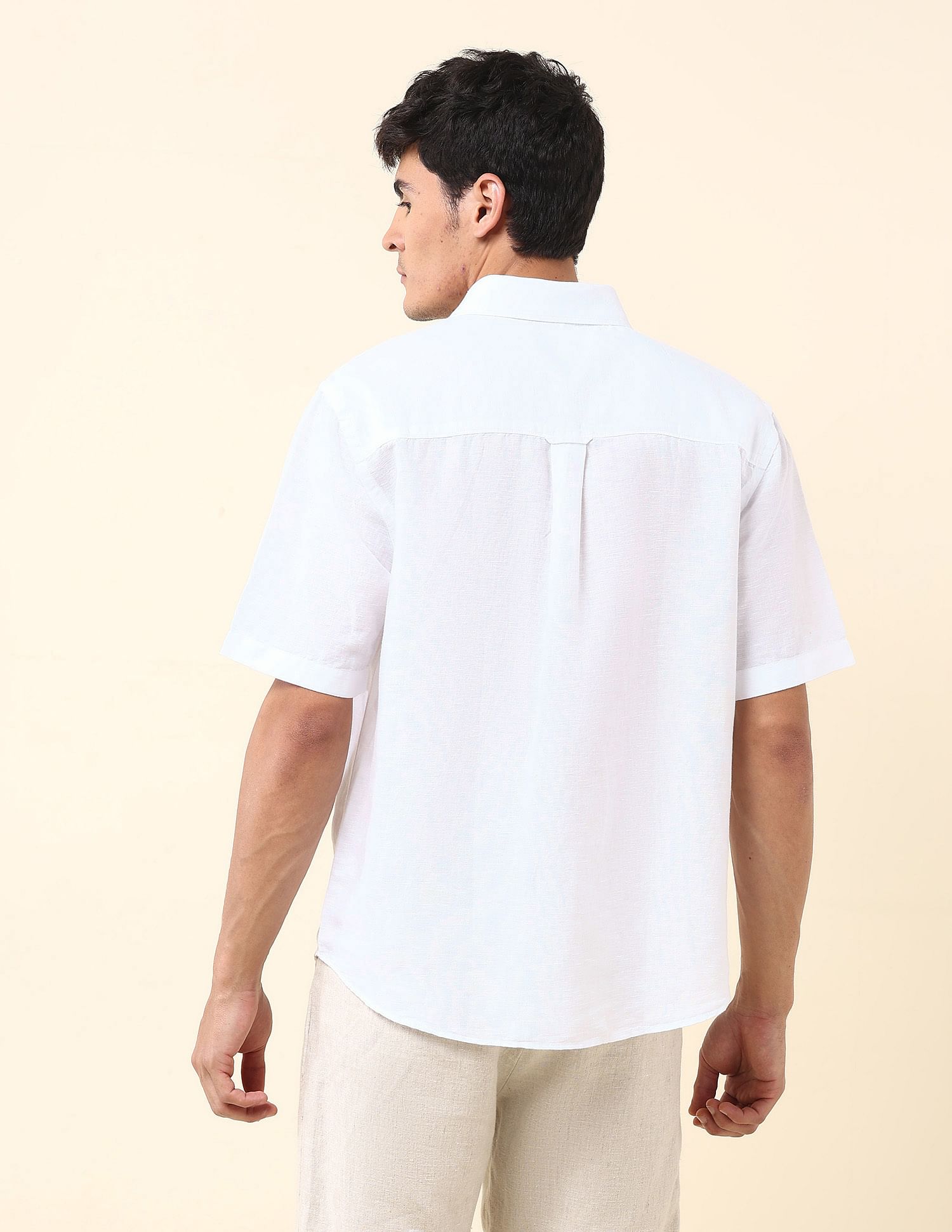 U.S. Polo Assn. Solid Tailored Fit Amsler Shirt