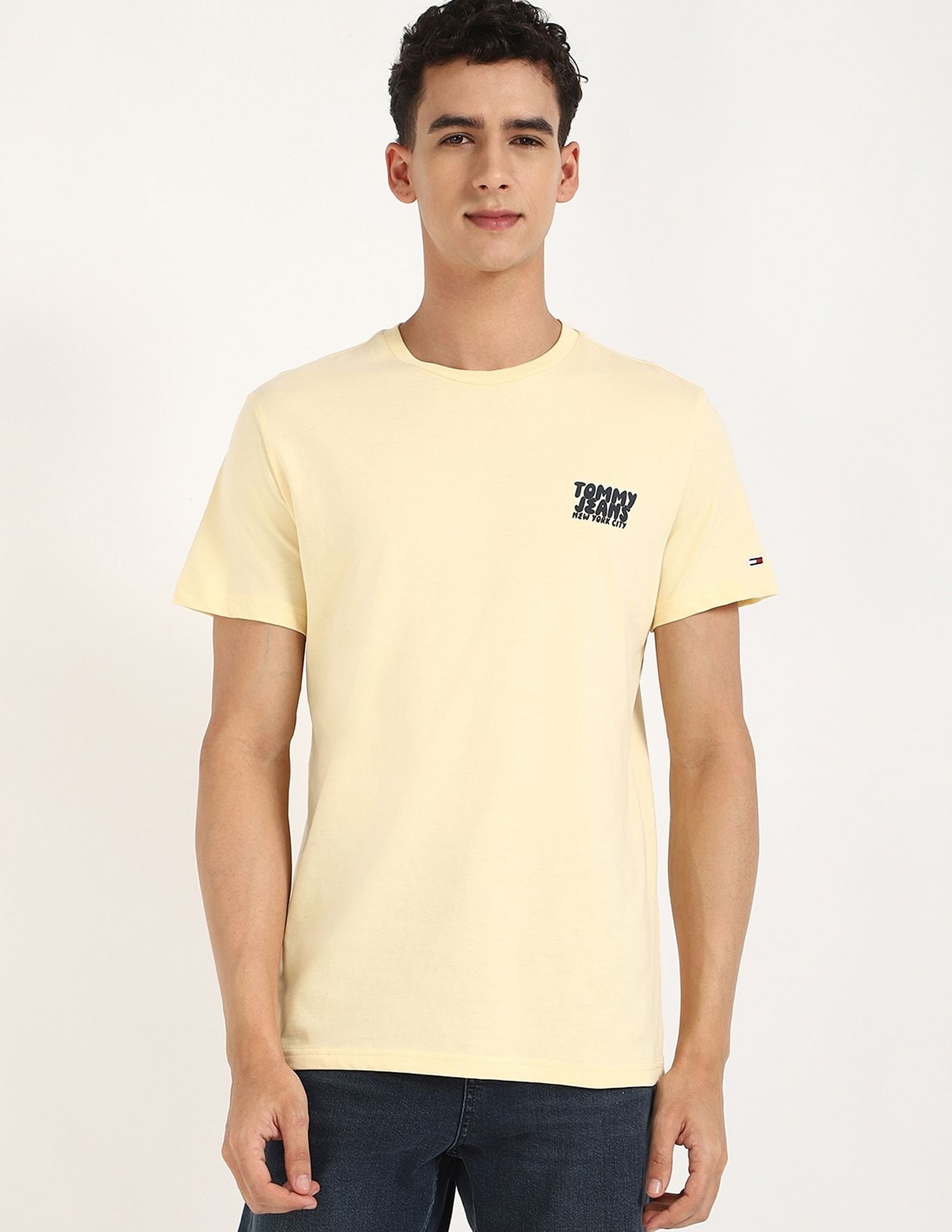 Tommy Hilfiger Printed Slim-Fit Cotton T-Shirt