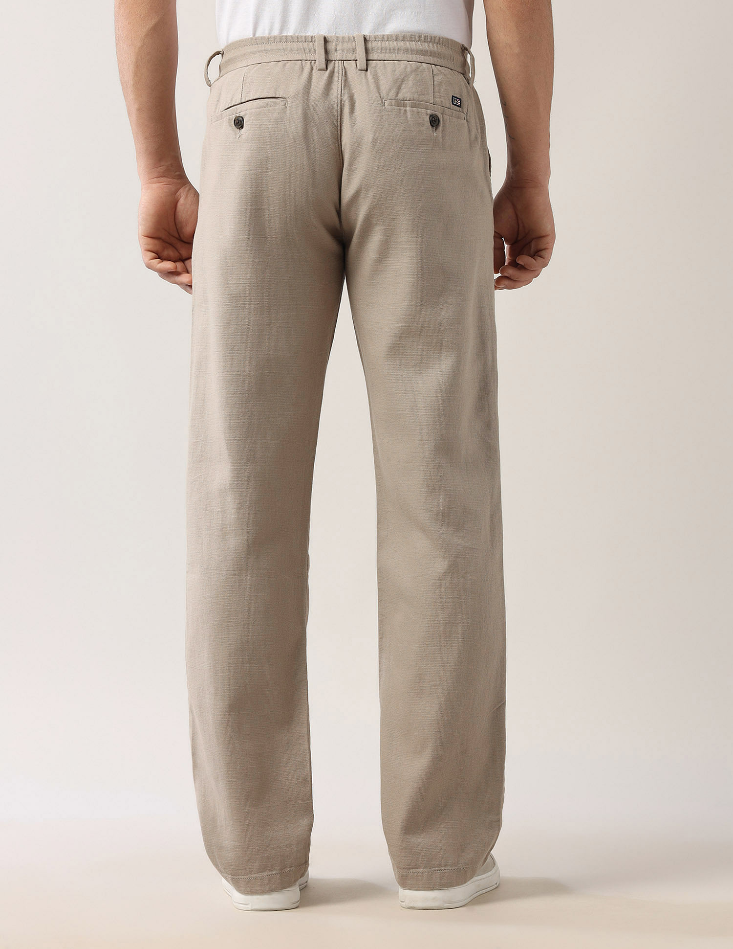 Arrow Sport Straight Fit Night Is Young Trousers