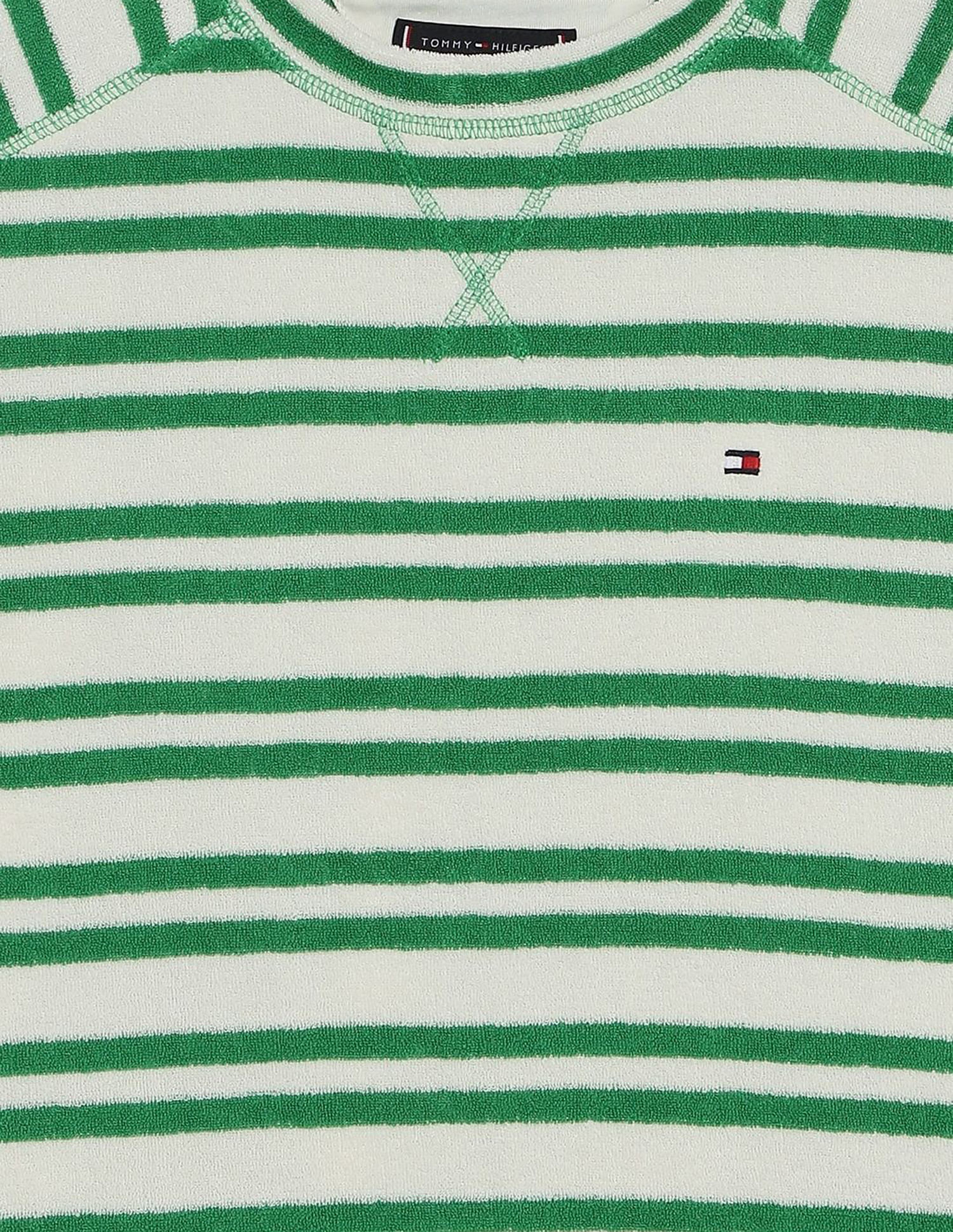 Tommy Hilfiger Kids Boys Striped Regular-Fit Cotton T-Shirts