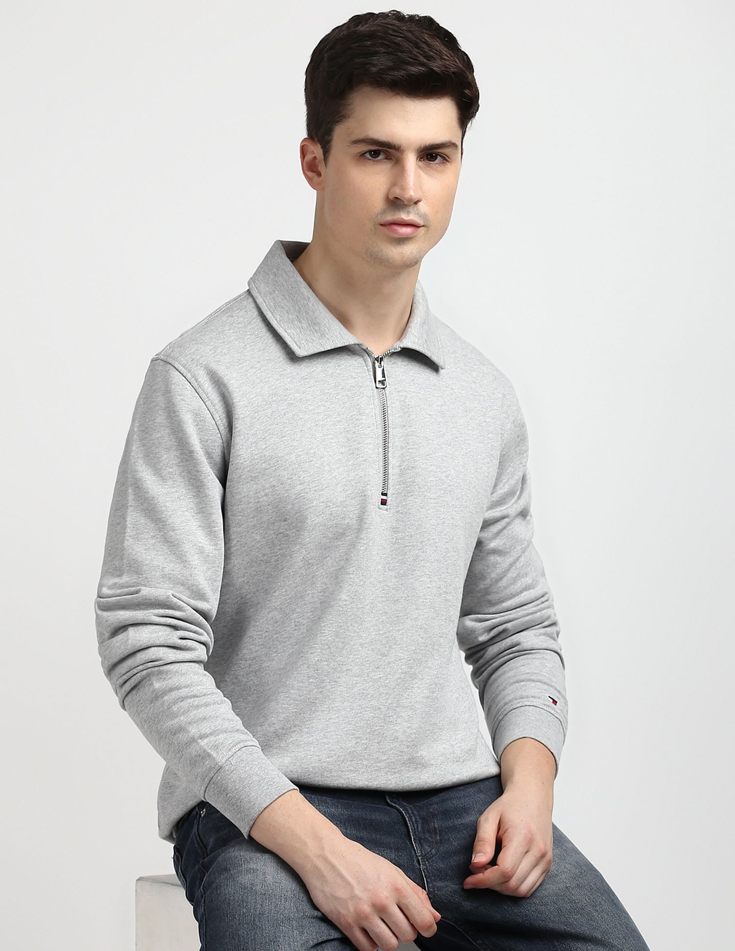 Tommy Hilfiger Heathered Terry Sweatshirt