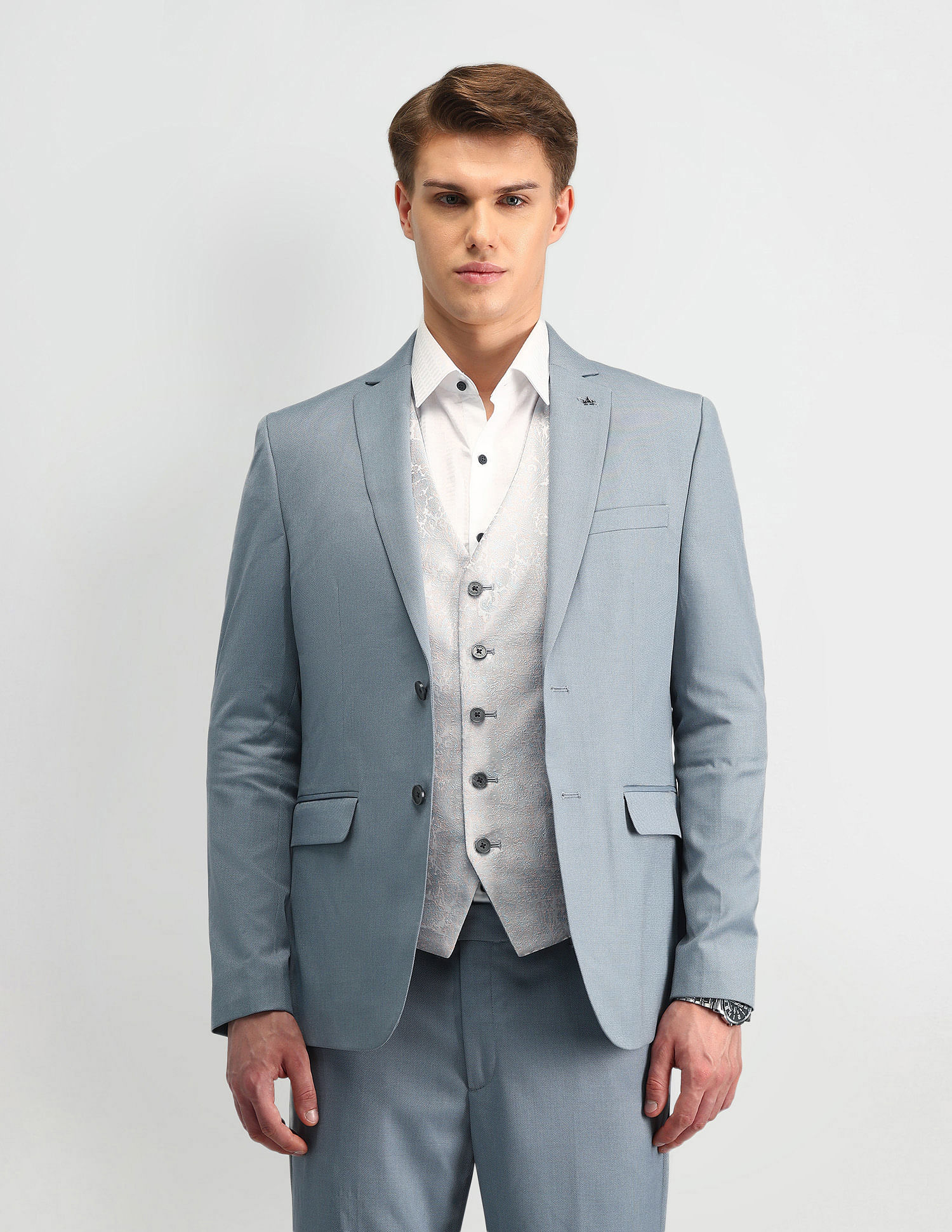 Arrow Tailored Fit Dobby Suit