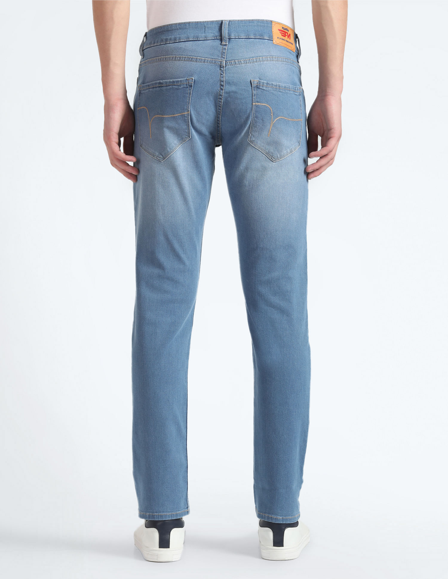 Flying Machine Jackson Super Skinny Fit Mid Rise Jeans