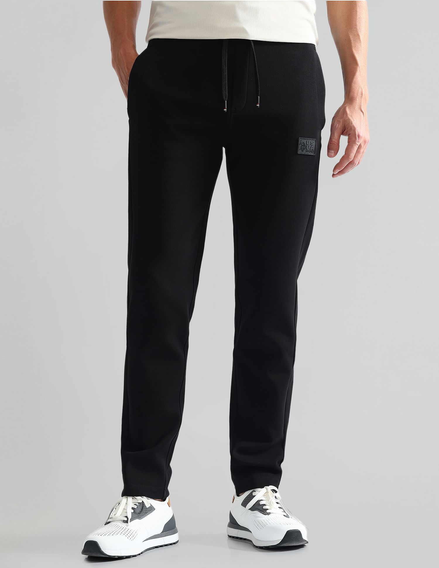 U.S. Polo Assn. Denim Co. Slim Fit Mid Rise Track Pants