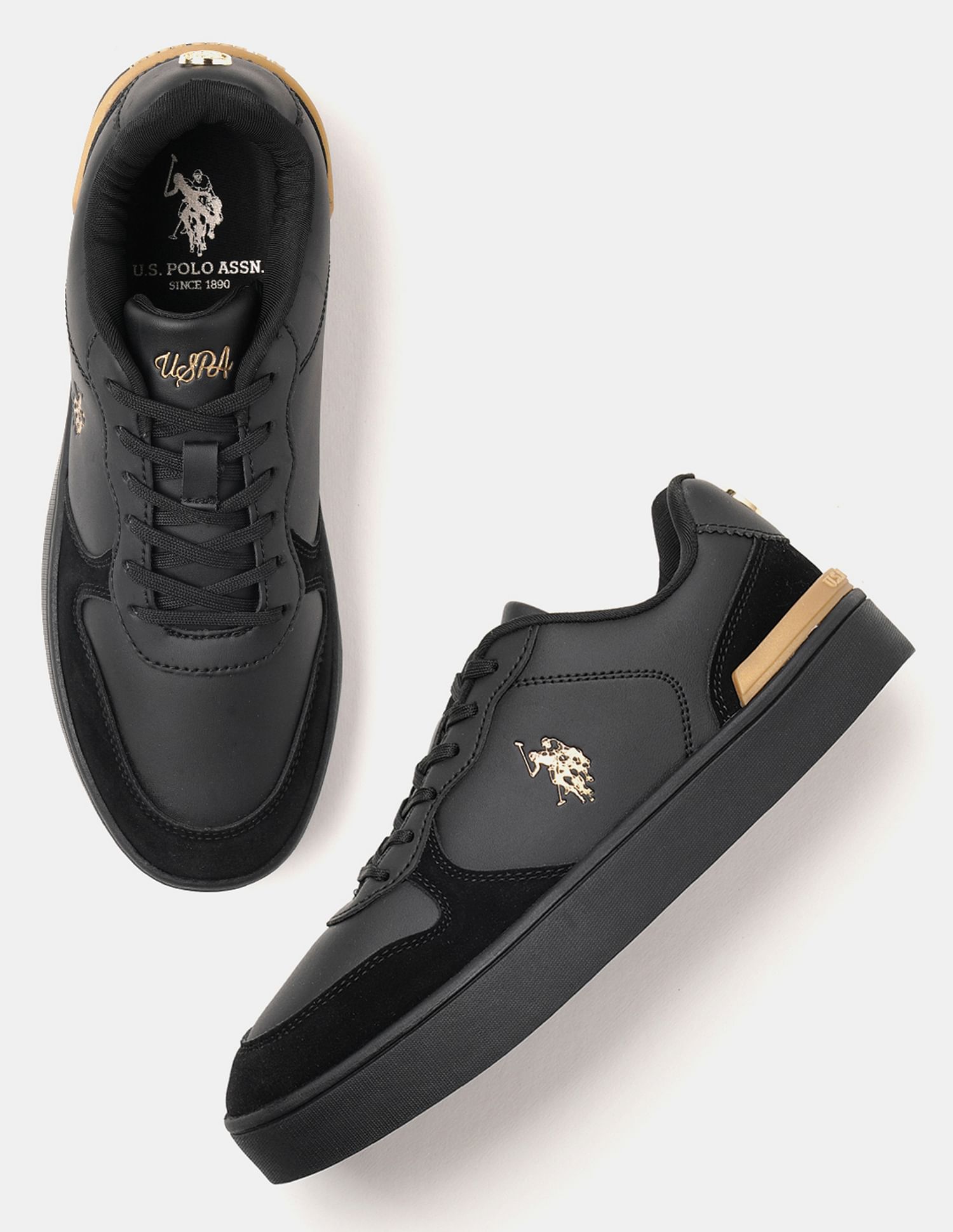 U.S. Polo Assn. Women Ingrid 2.0 Colour Blocked Sneakers