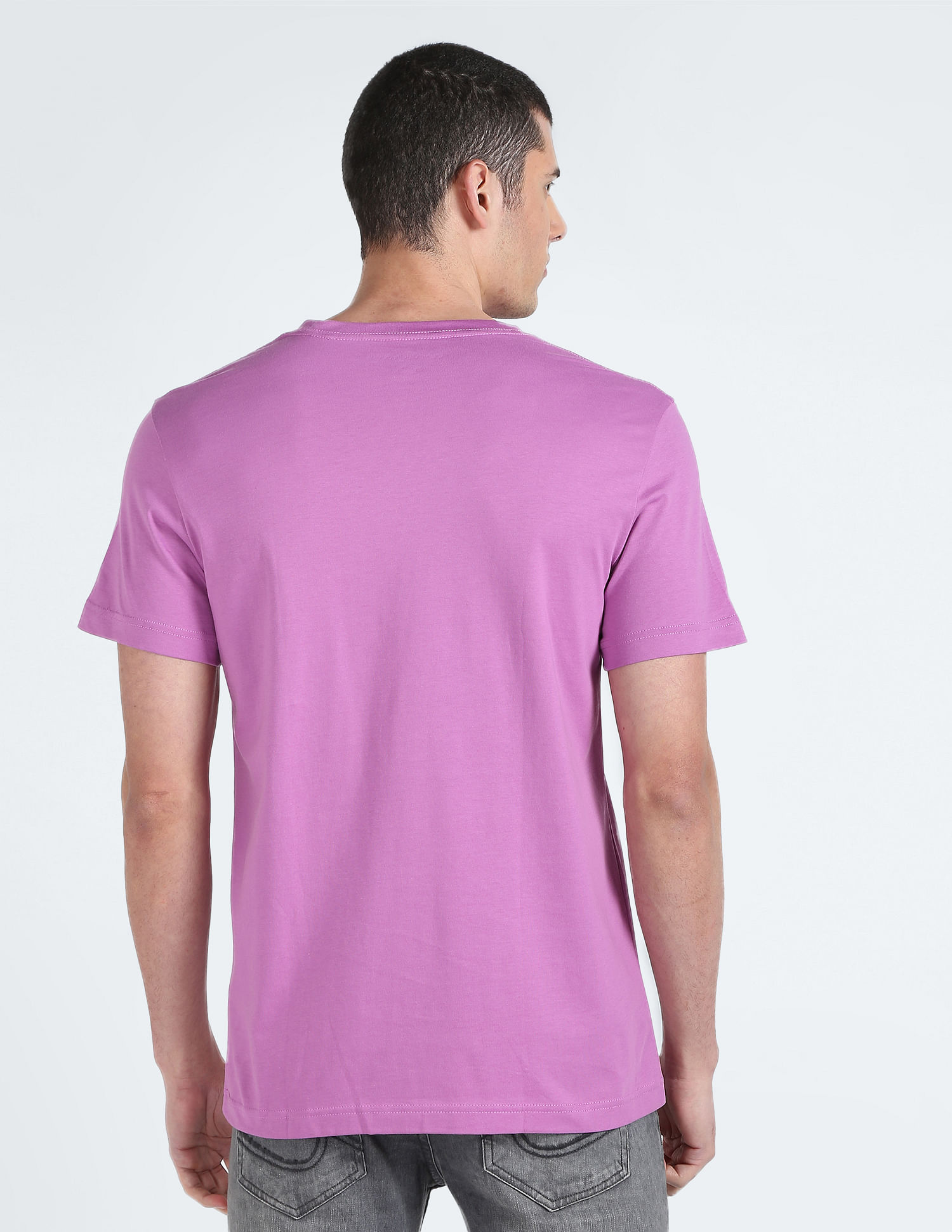 Calvin Klein Jeans Crew Neck Logo T-Shirt - Pack Of 2