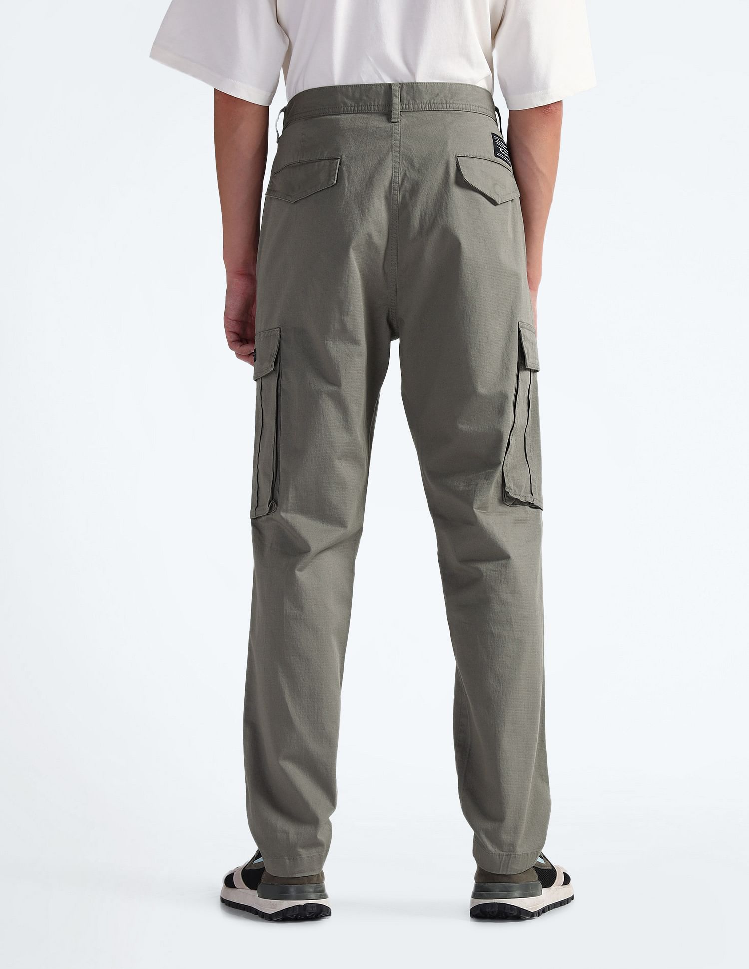 Flying Machine Solid Cargo Trousers