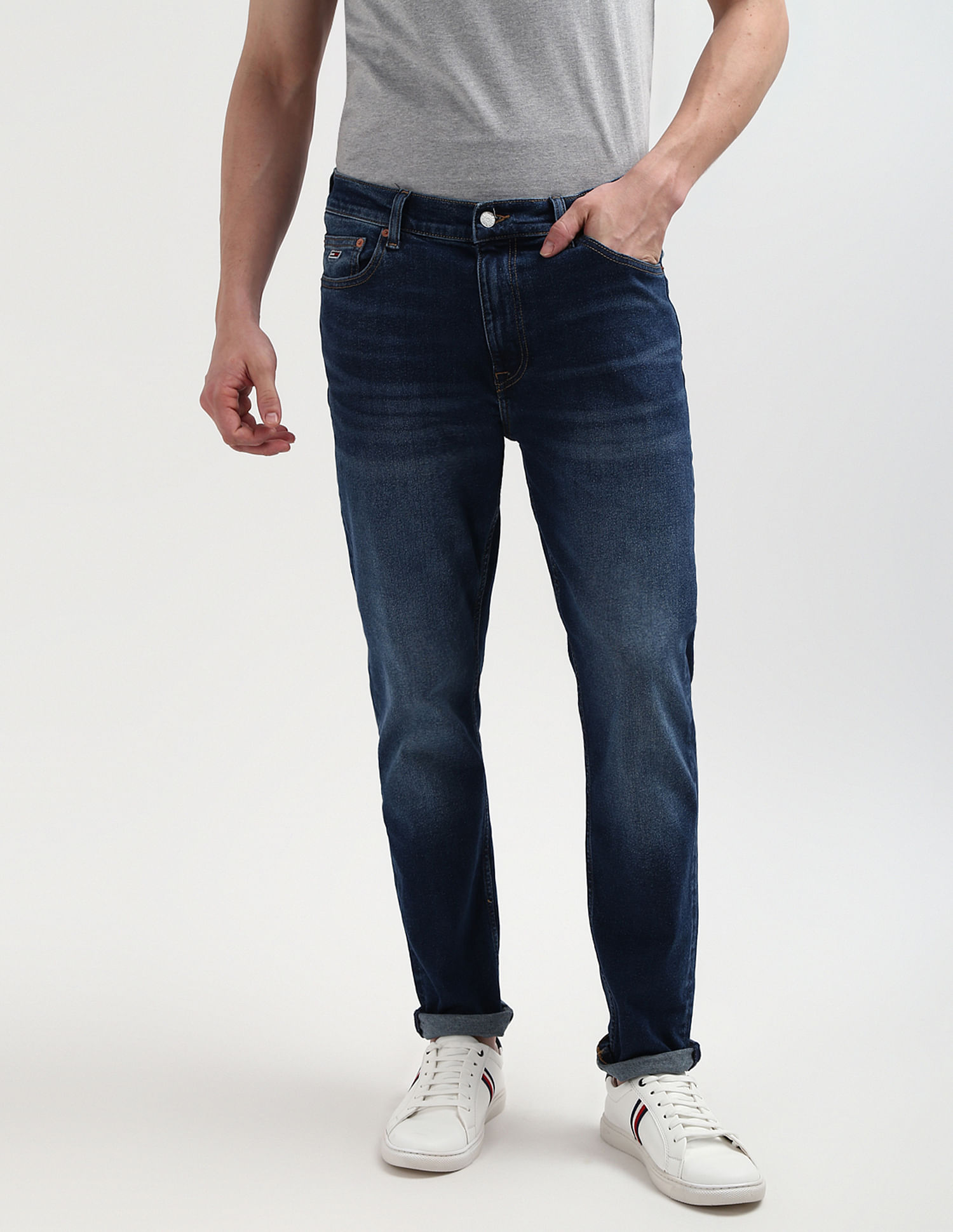 Tommy Hilfiger Dad Regular Tapered Whiskered Jeans