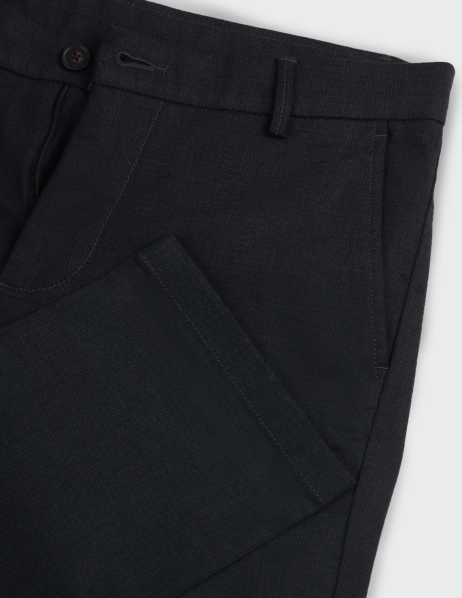 Arrow Sport Slim Fit Geometric Patterned Trousers