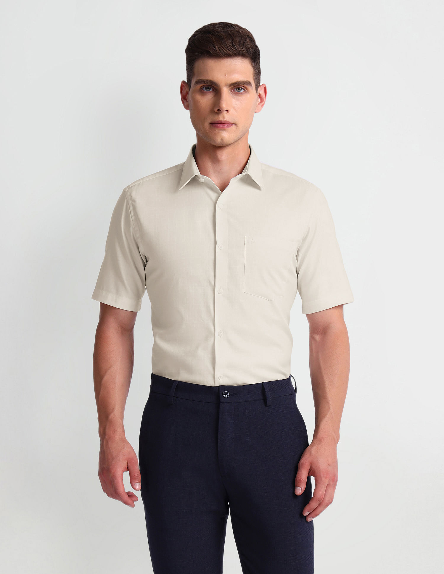 Arrow Pure Cotton Check Shirt