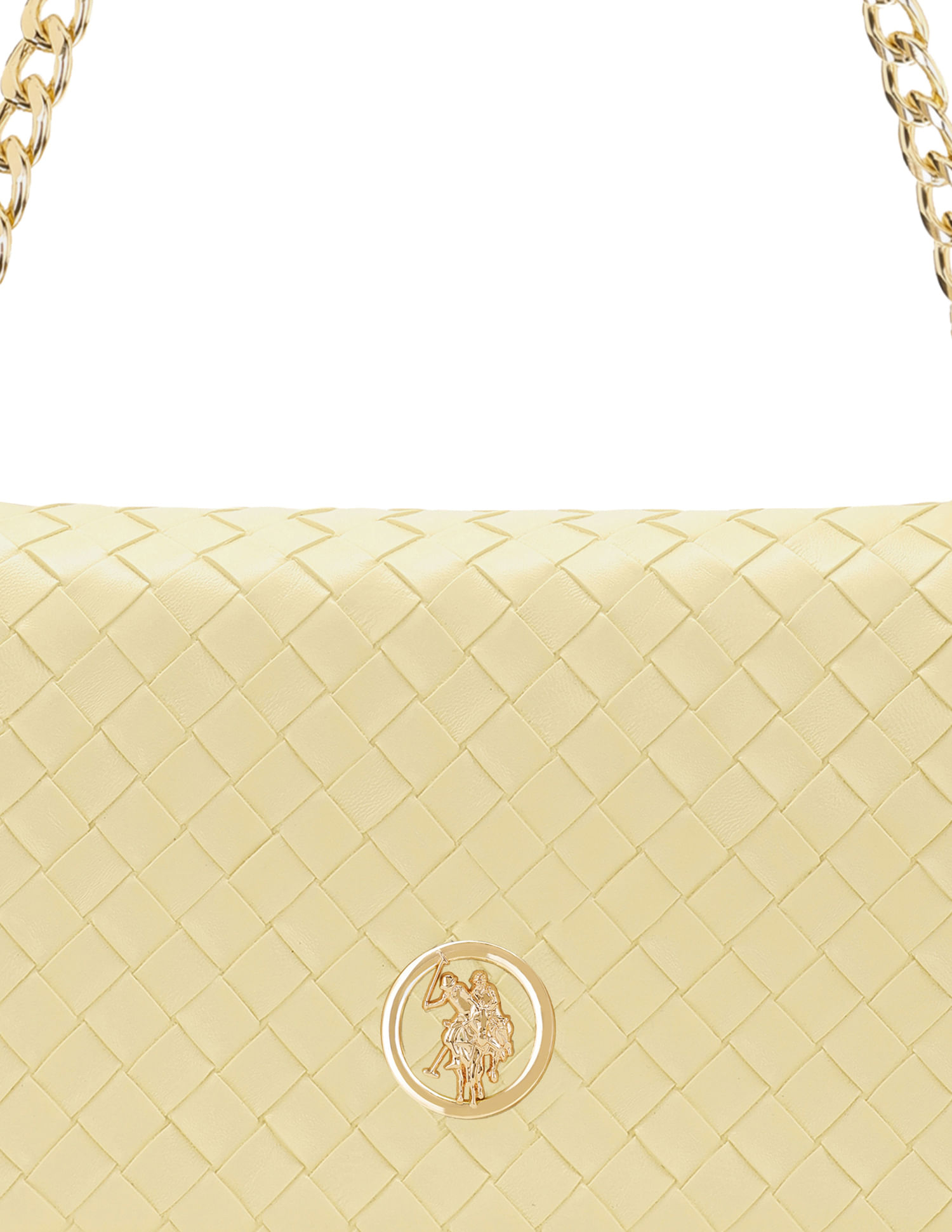 U.S. Polo Assn. Women Angie Patterned Weave Crossbody Bag