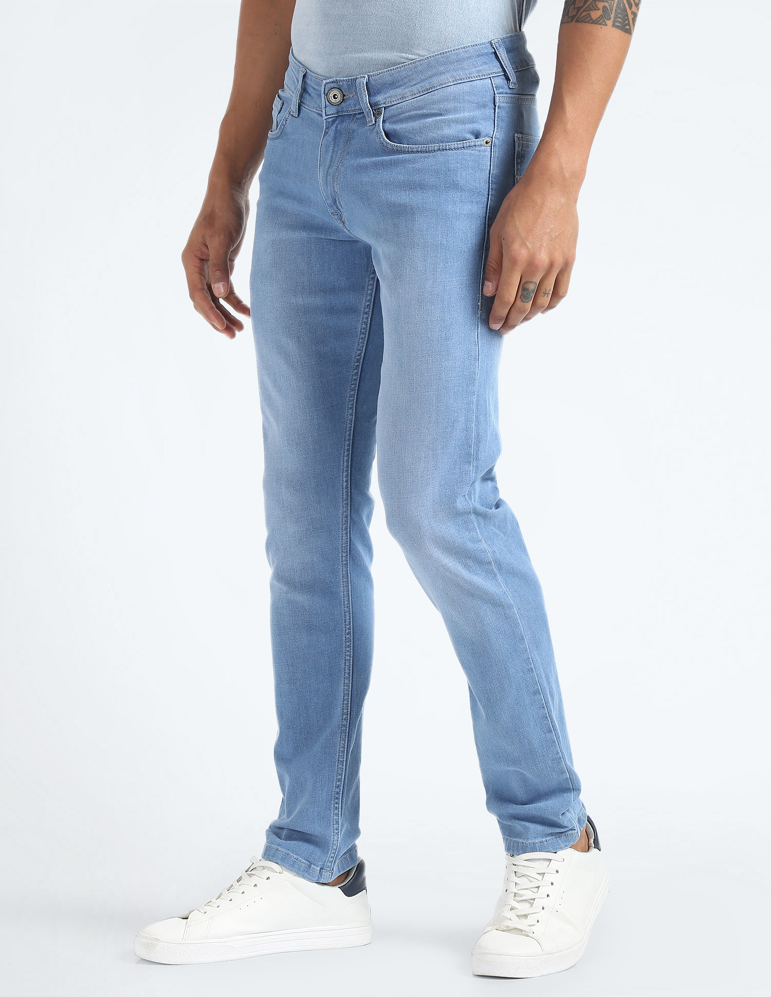 Flying Machine Jackson Skinny Fit Stonewashed Jeans