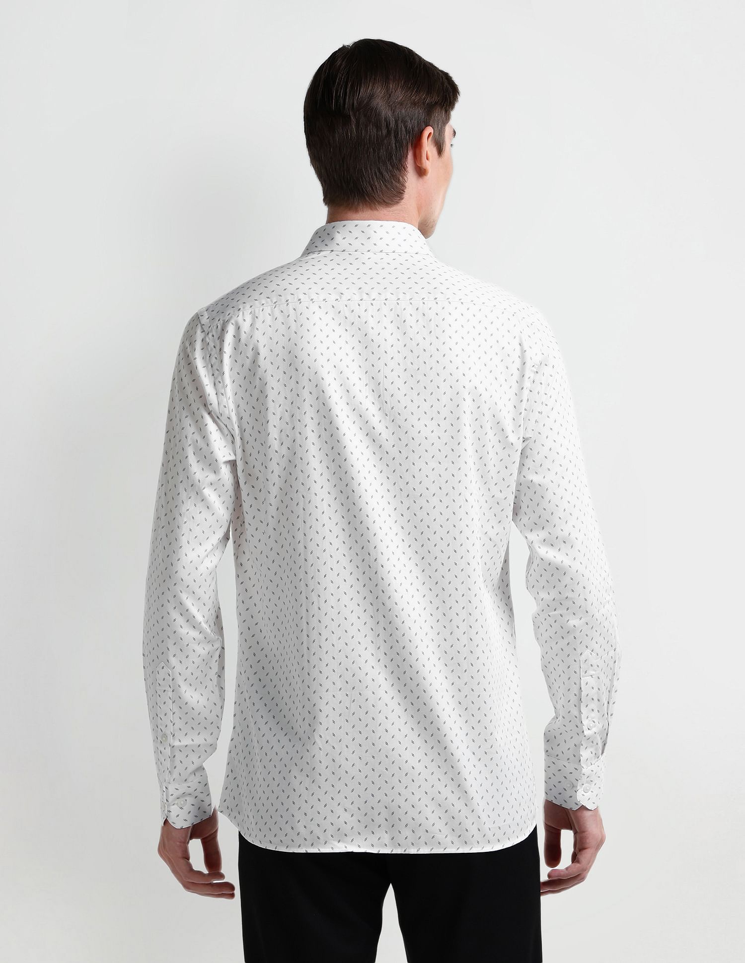 Arrow Manhattan Slim Fit Satin Shirt