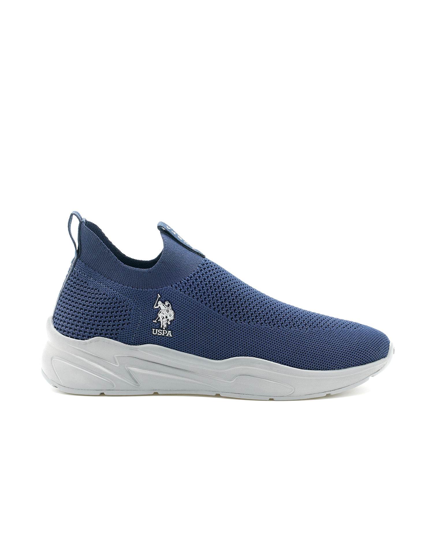 U.S. Polo Assn. Men Duncun 5.0 Navy Uspa Sport  Sneaker Slip On