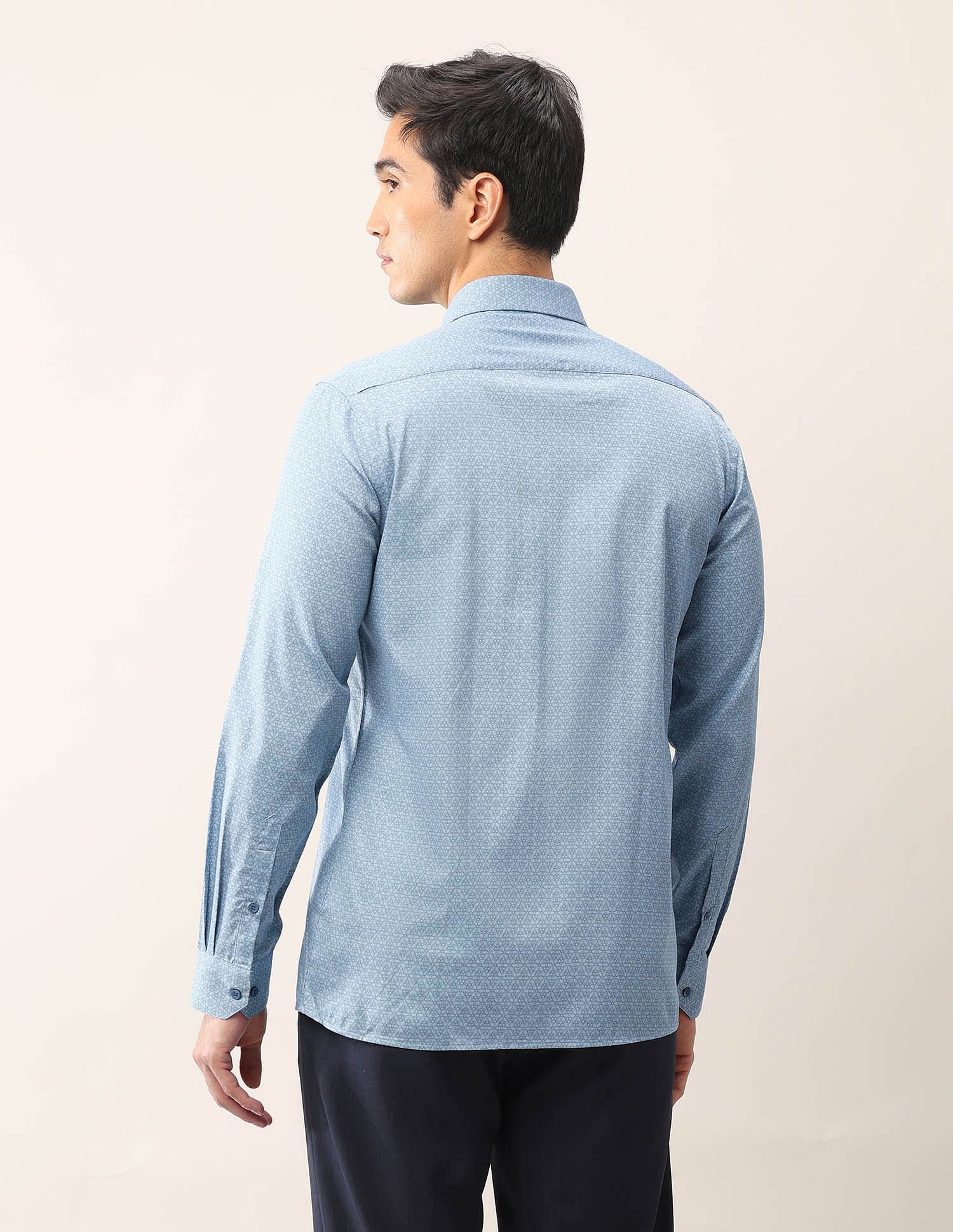 Arrow Satin Pure Cotton Ceremonial Shirt