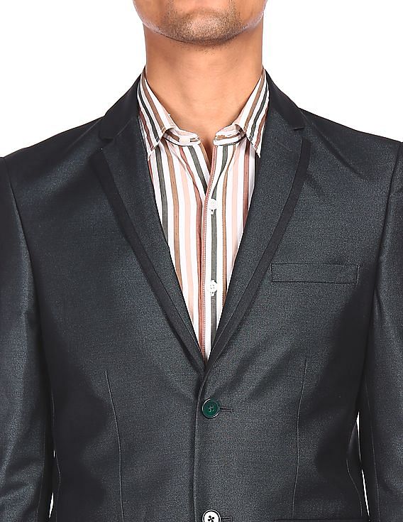 AD by Arvind Tailored Single Breasted Two Piece Suit