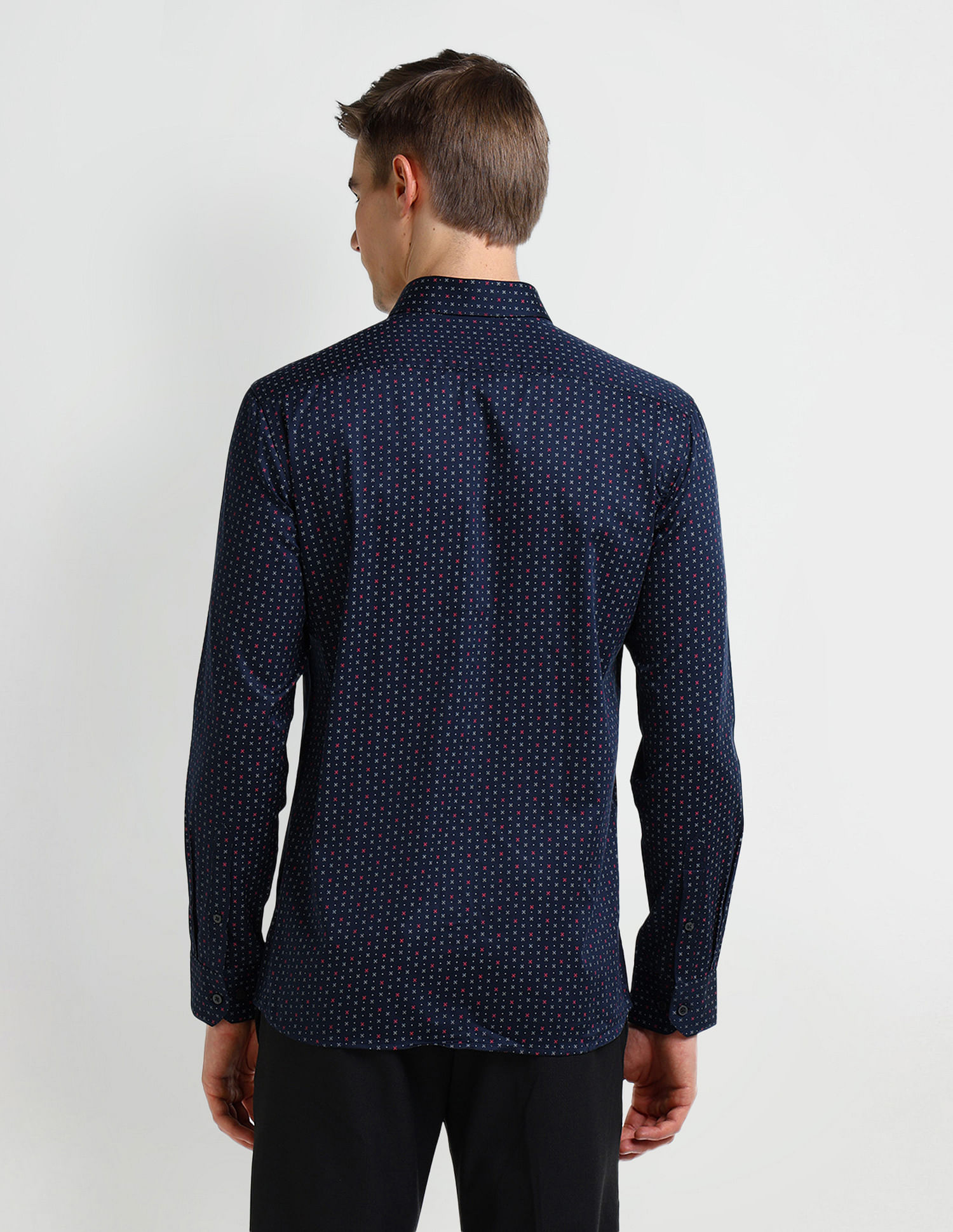 Arrow Manhattan Slim Fit Satin Shirt