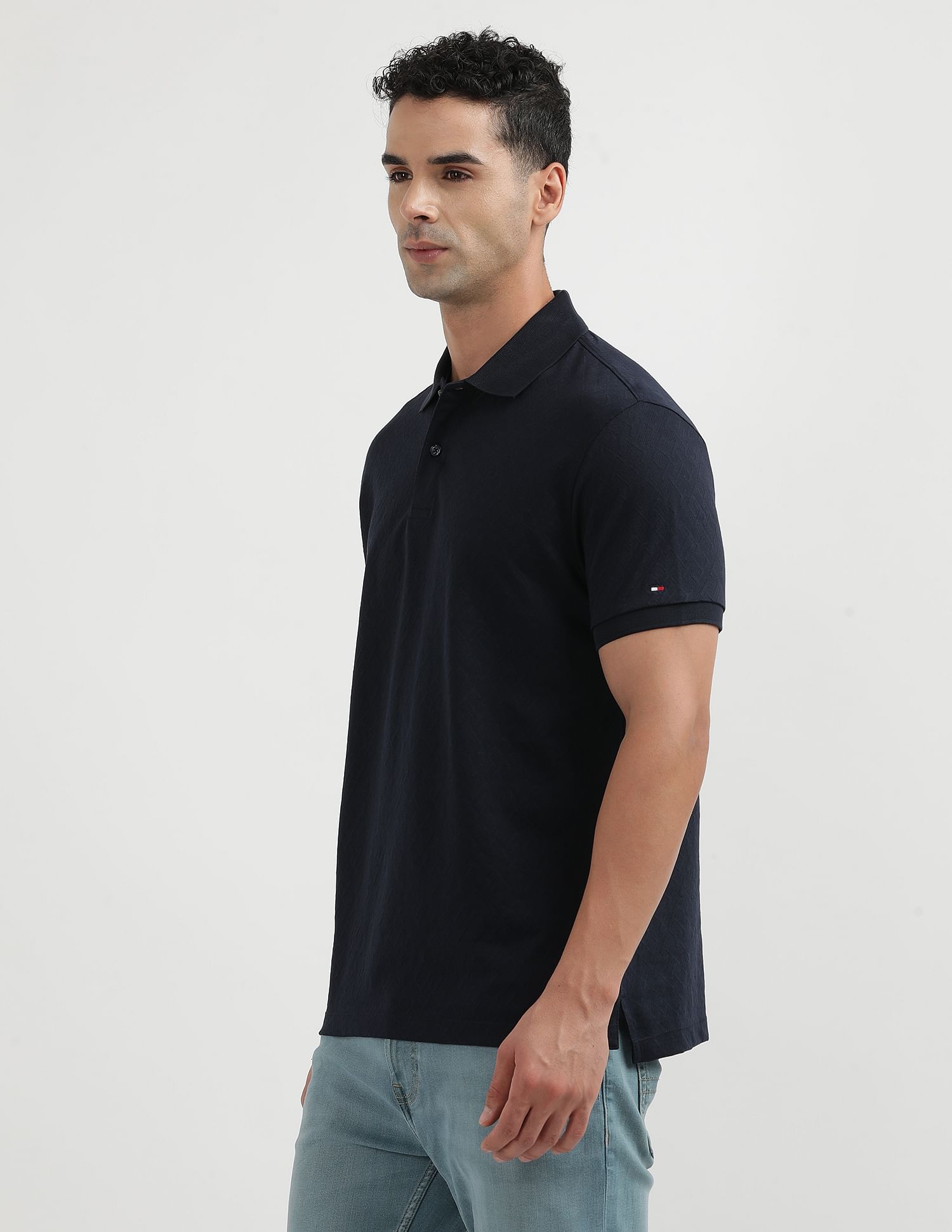 Tommy Hilfiger Sustainable Jacquard Polo Shirt