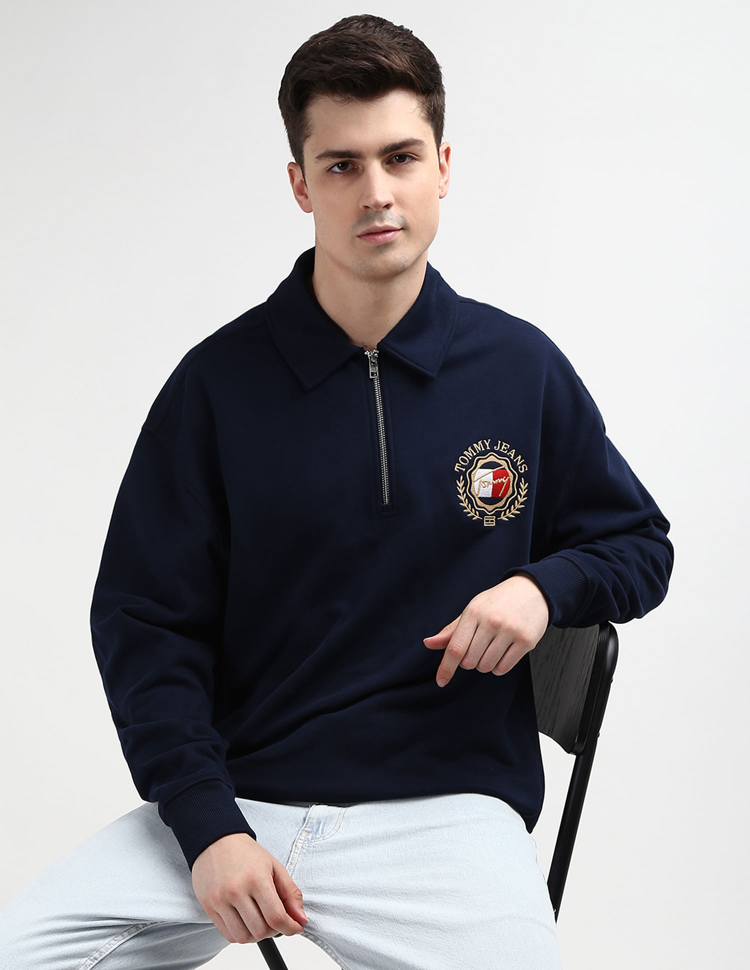 Tommy Hilfiger Transitional Cotton Zip Up Swearshirt