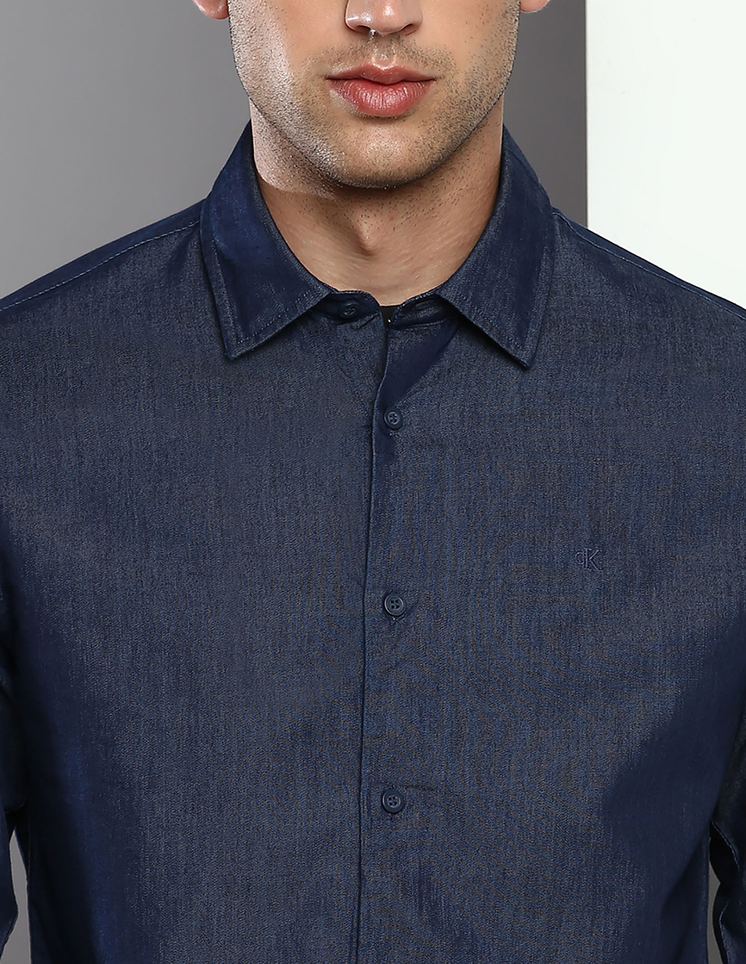 Calvin Klein Jeans Pure Cotton Chambray Shirt